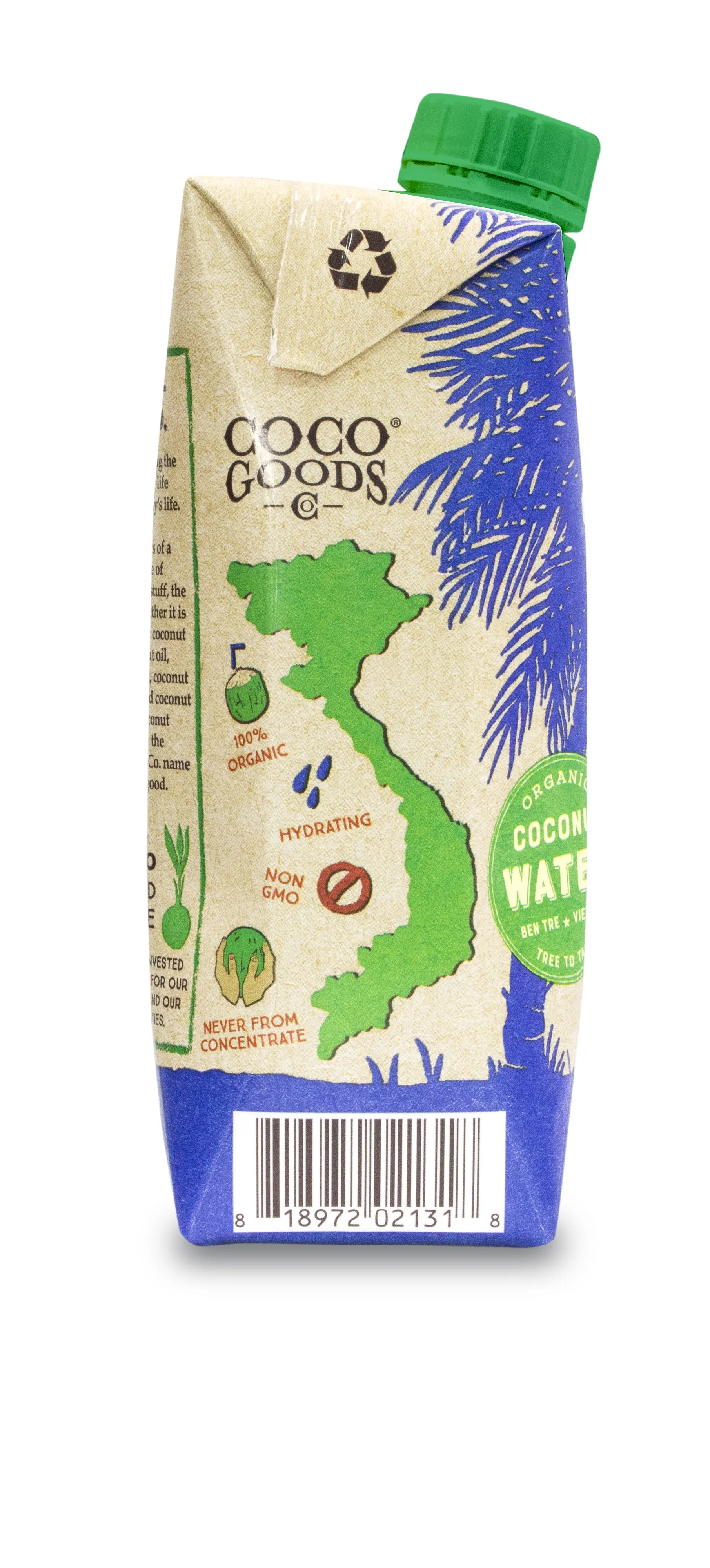 100% Organic Coconut Water 16.9 fl. oz, 12 pack