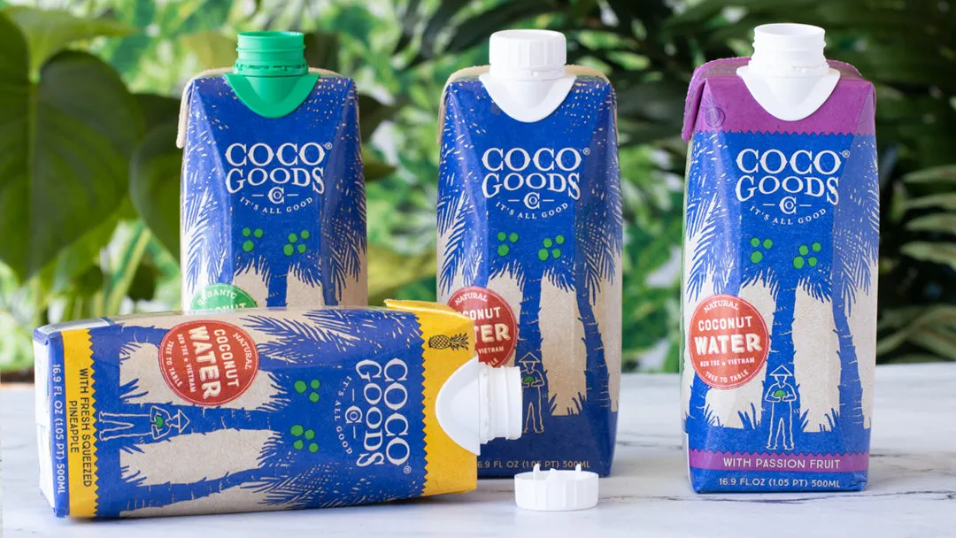 100% Organic Coconut Water 16.9 fl. oz, 12 pack
