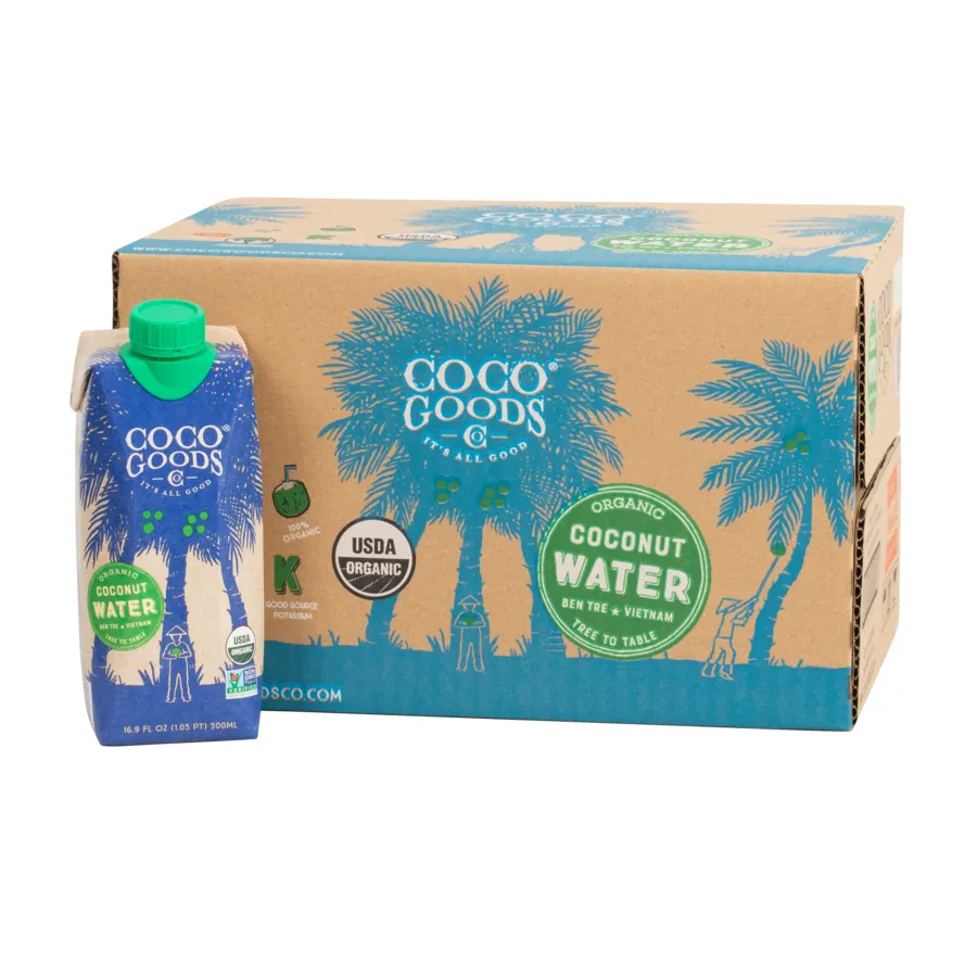 100% Organic Coconut Water 16.9 fl. oz, 12 pack