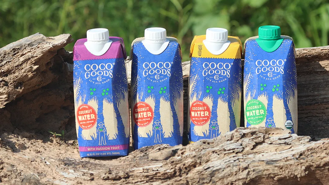 100% Organic Coconut Water 16.9 fl. oz, 12 pack