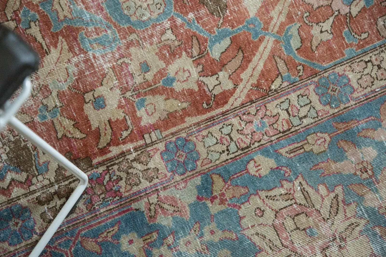 11x14 Vintage Distressed Tabriz Carpet