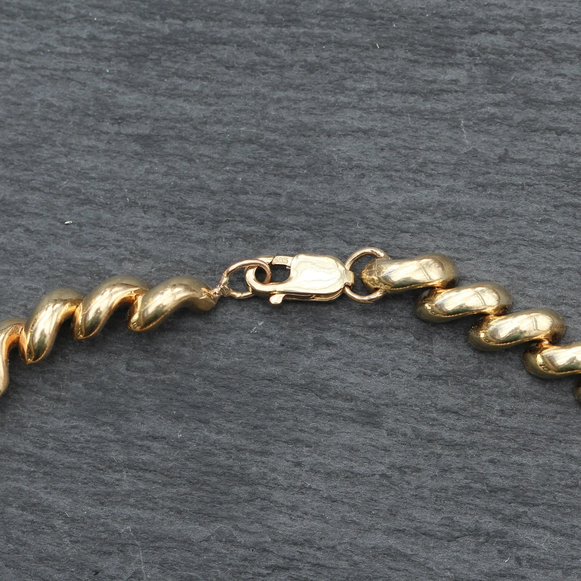 14k Gold Fancy Link Bracelet