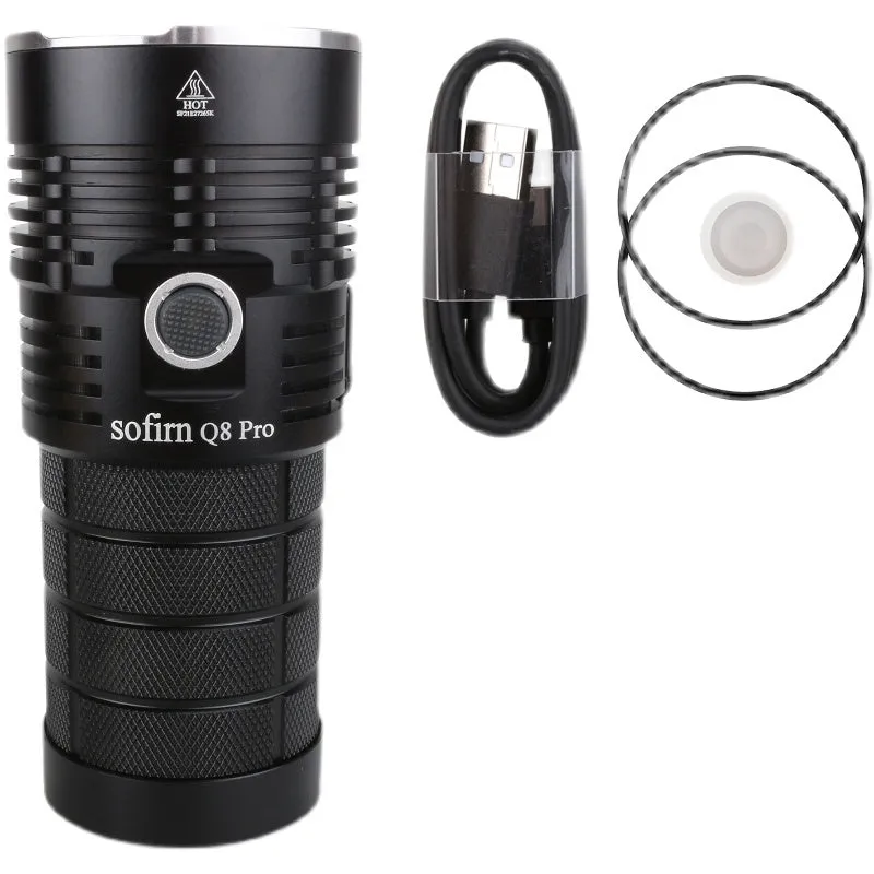 18650C Port Direct Charge, Strong Flashlight
