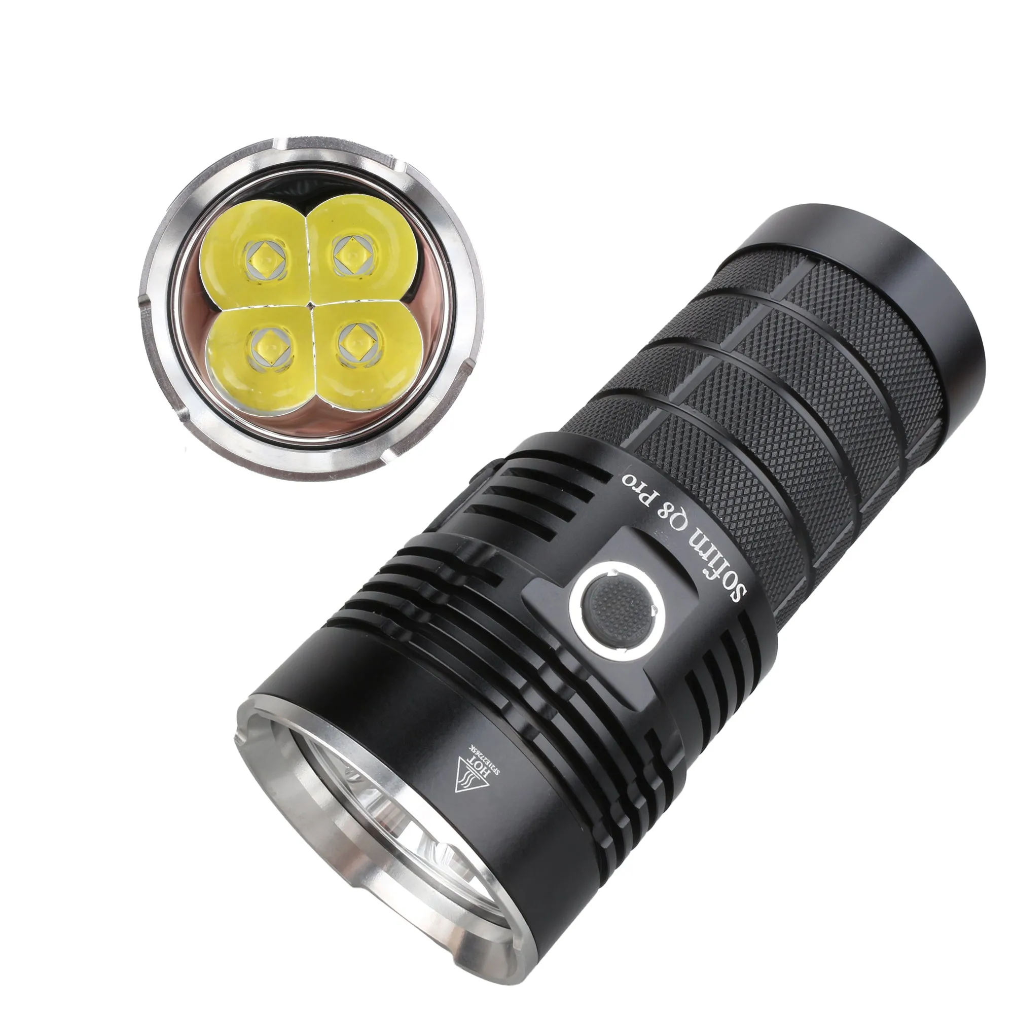 18650C Port Direct Charge, Strong Flashlight