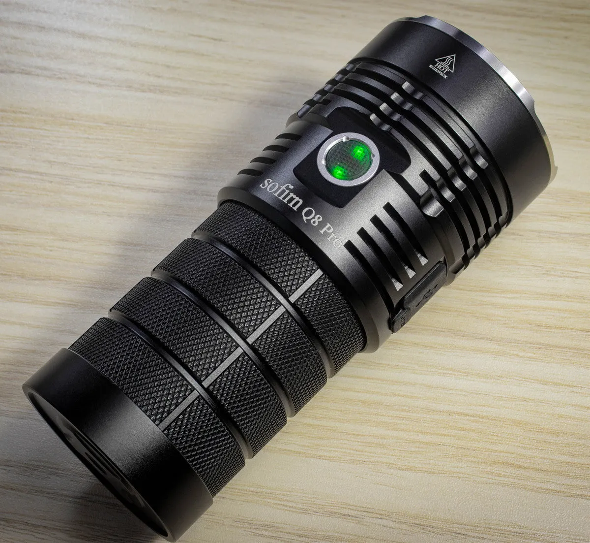 18650C Port Direct Charge, Strong Flashlight