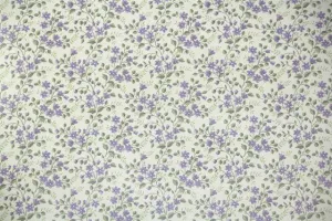 1970s Floral Vintage Wallpaper