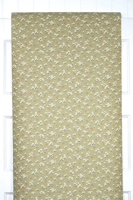 1970s Floral Vintage Wallpaper
