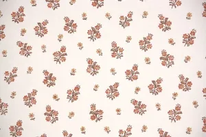1980s Floral Vintage Wallpaper