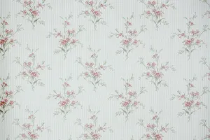 1990s Floral Vintage Wallpaper