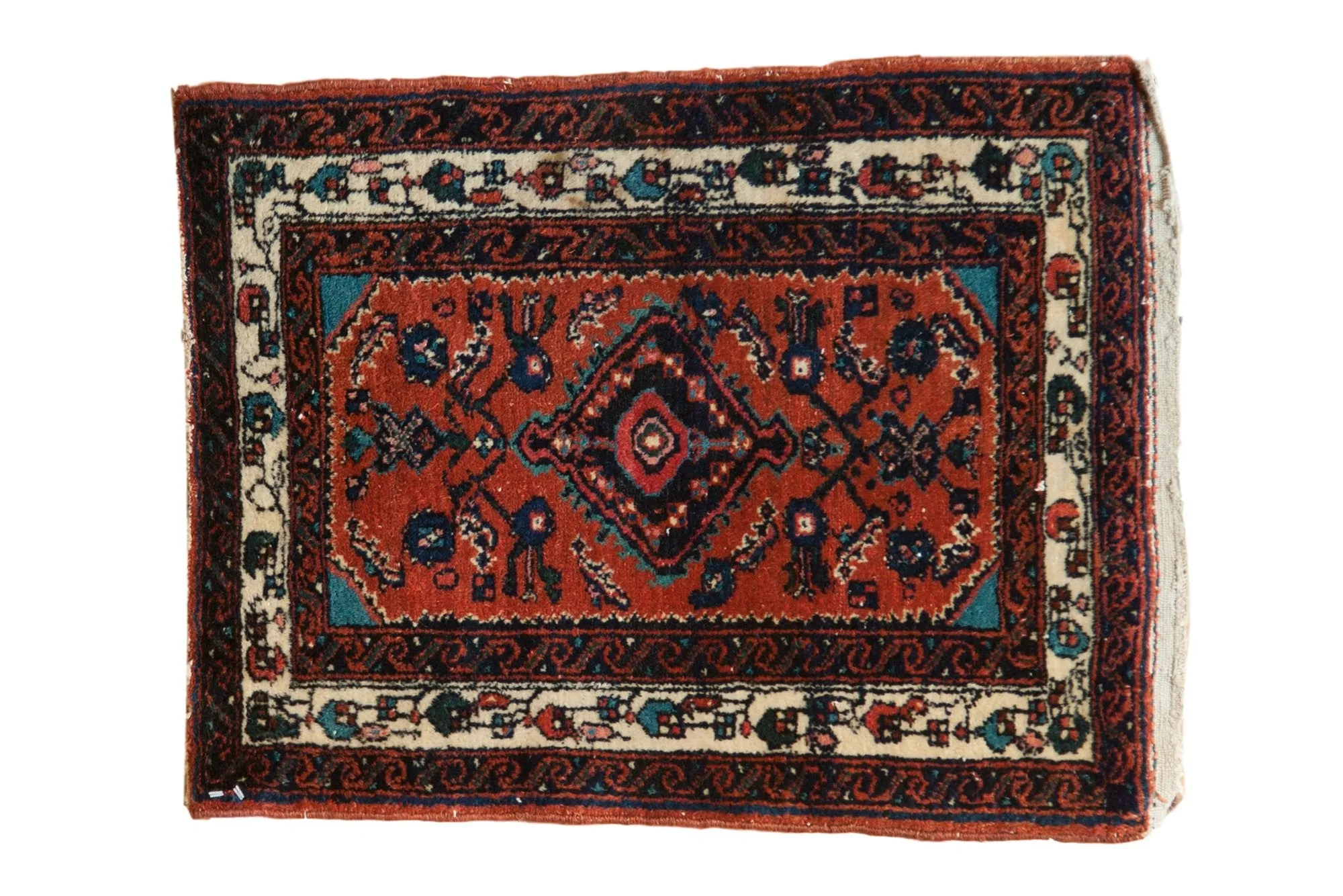 2x2.5 Vintage Engelas Square Rug Mat