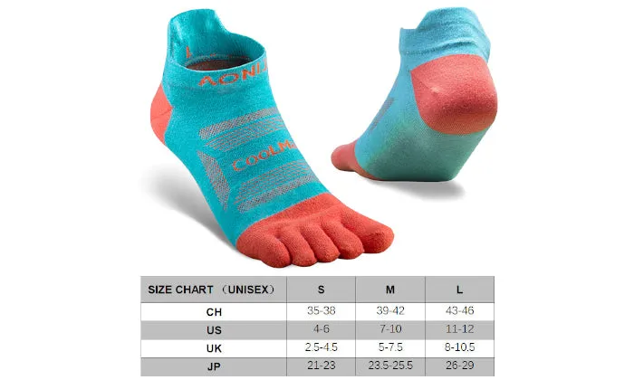 3 Pairs Sports Toe Socks