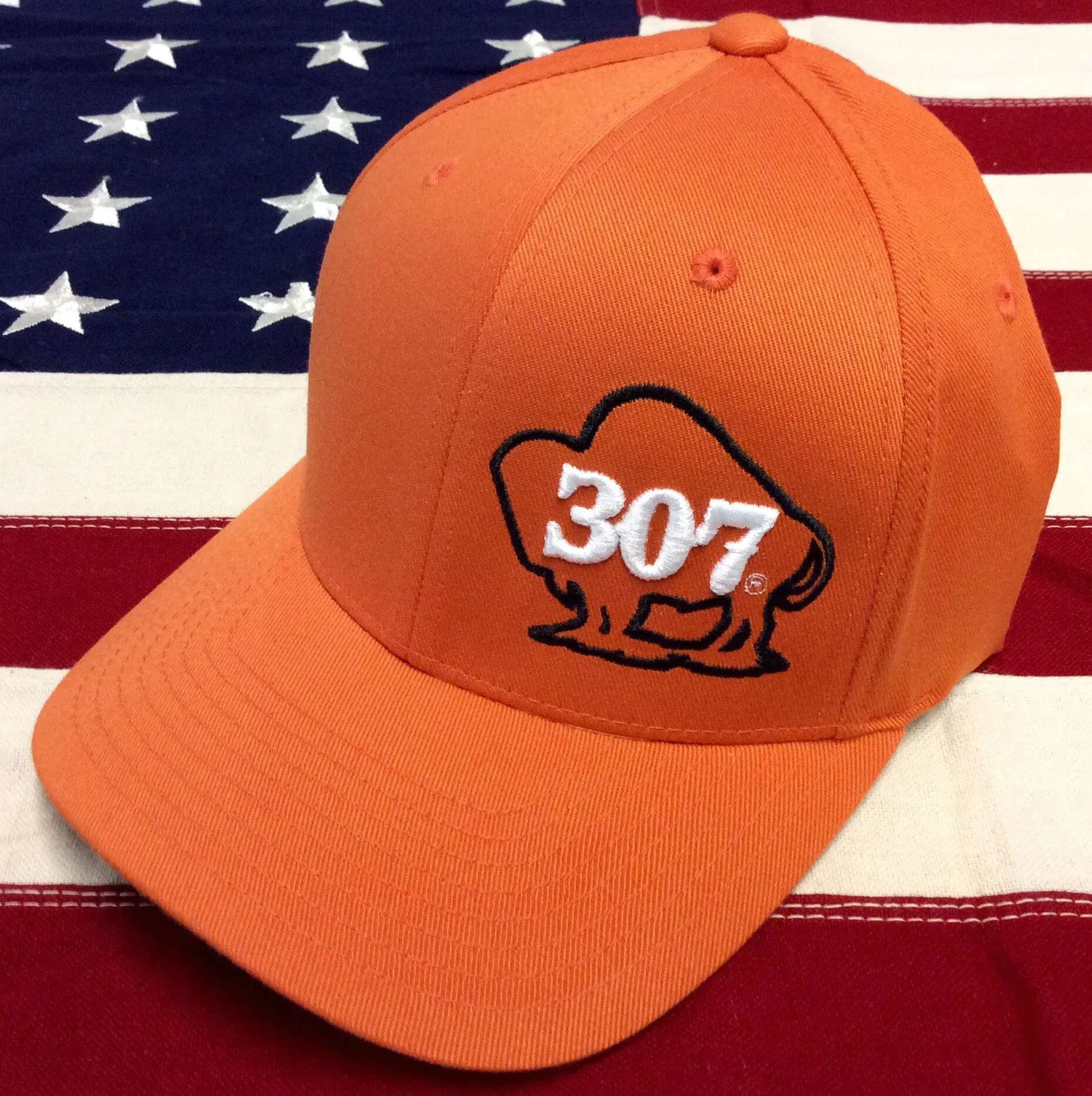 307 Buffalo Logo Flexfit Hats