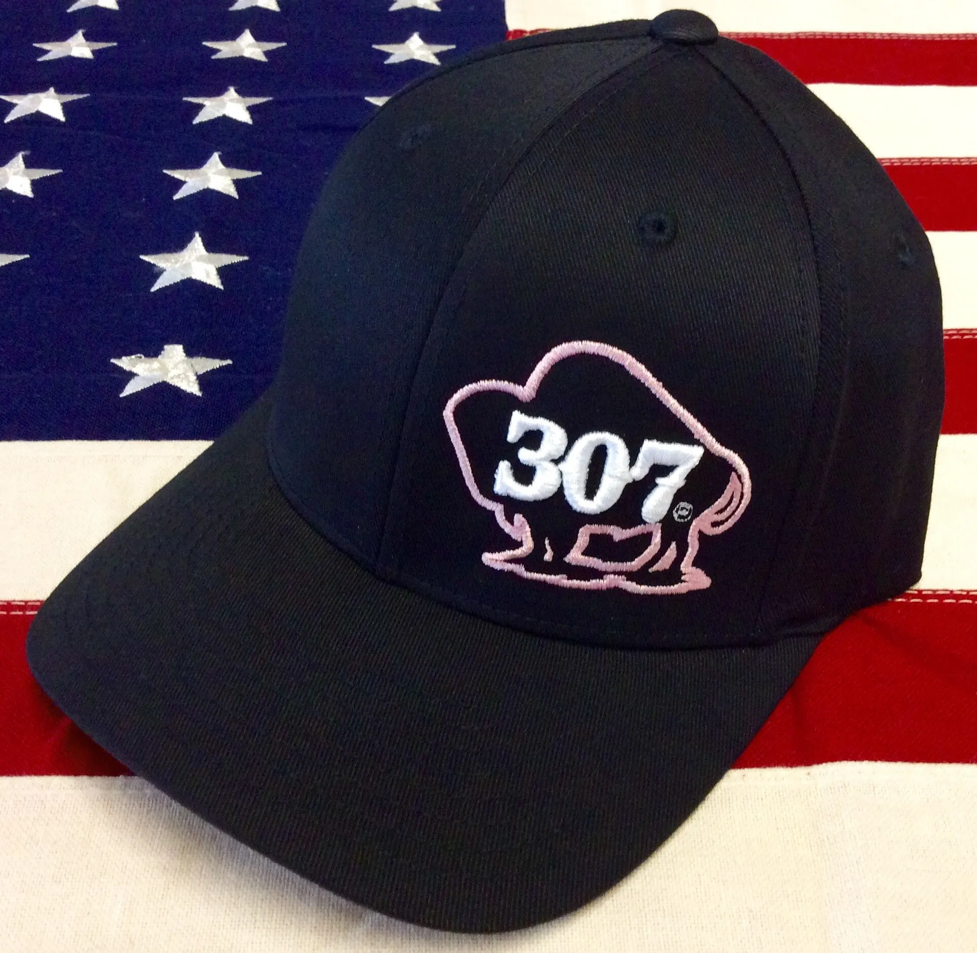 307 Buffalo Logo Flexfit Hats