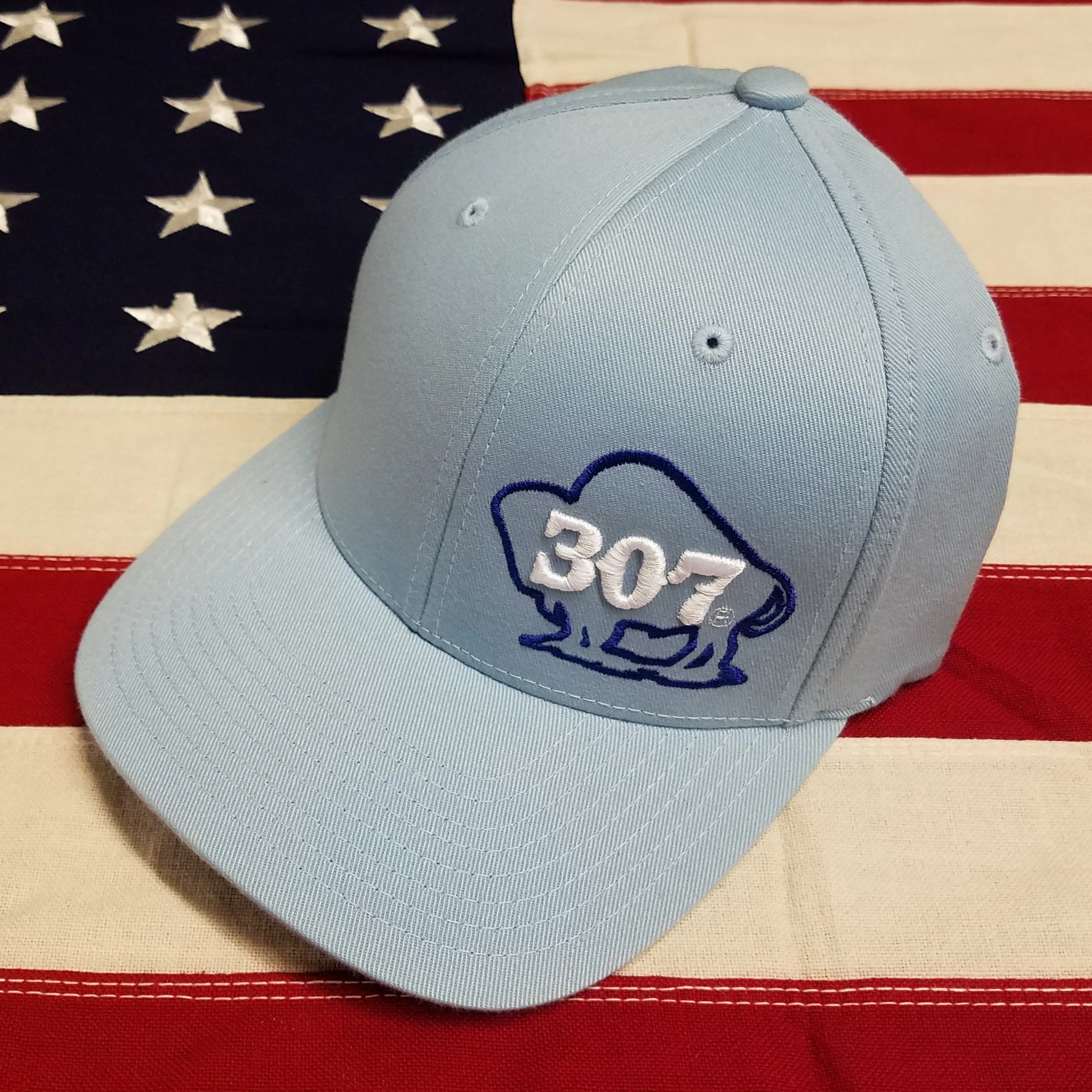 307 Buffalo Logo Flexfit Hats