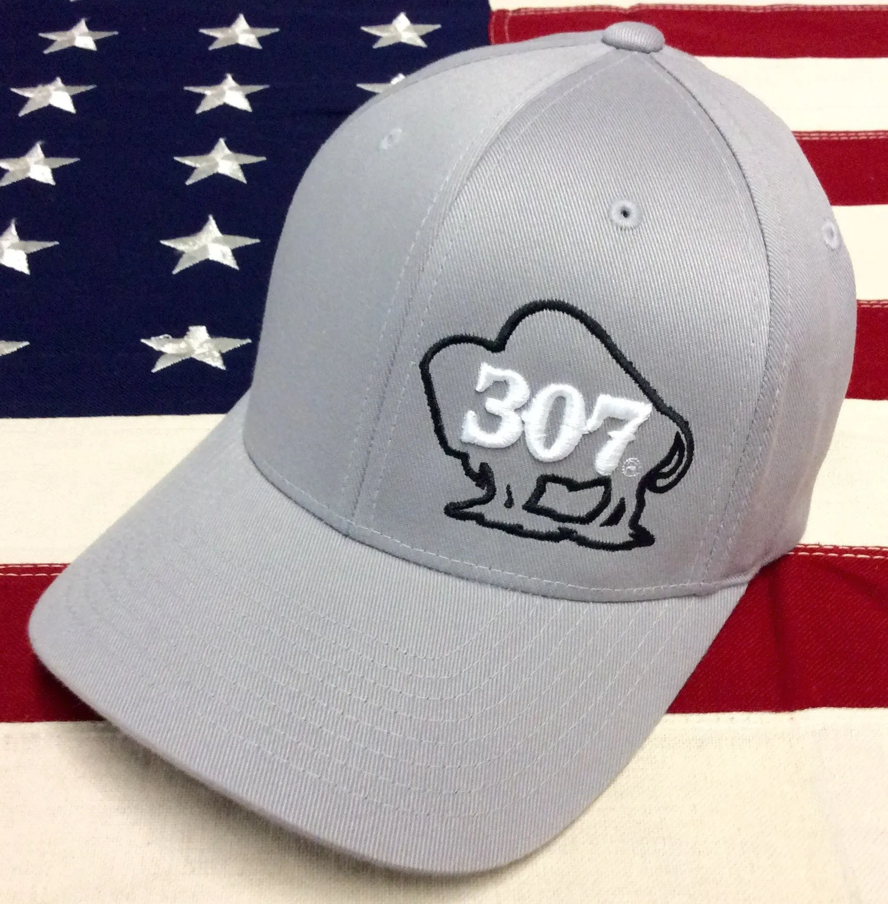 307 Buffalo Logo Flexfit Hats