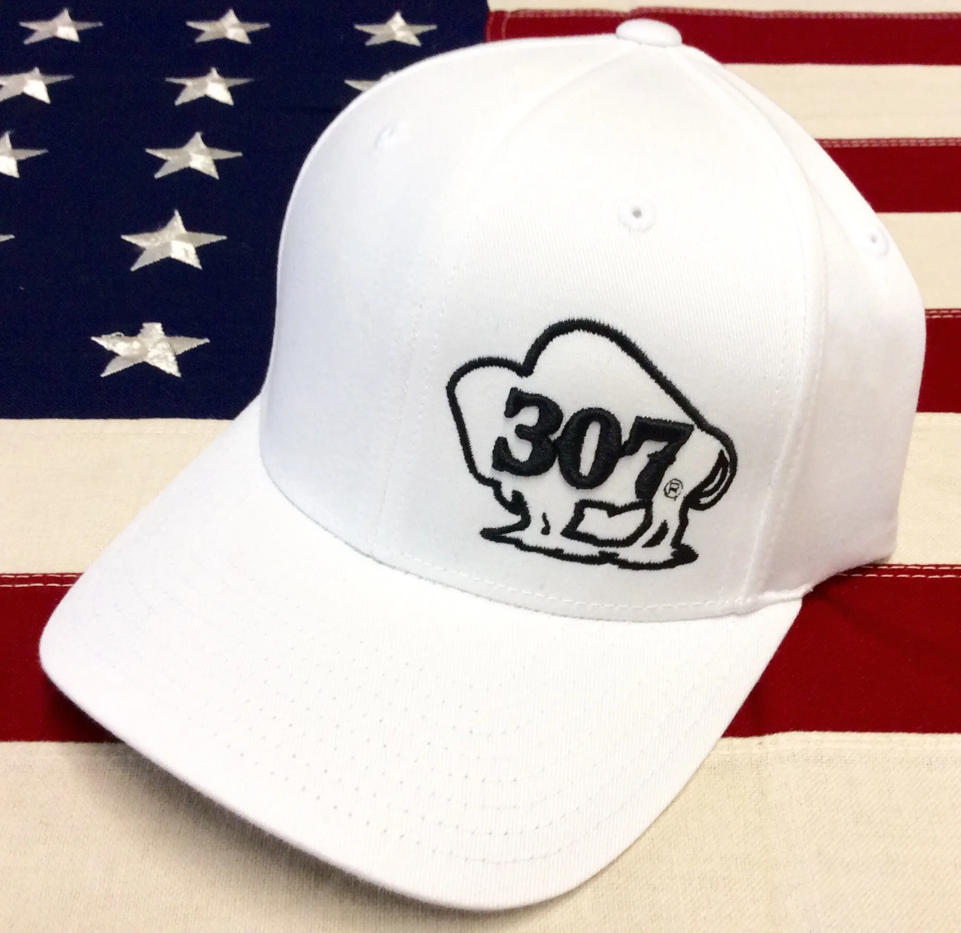307 Buffalo Logo Flexfit Hats