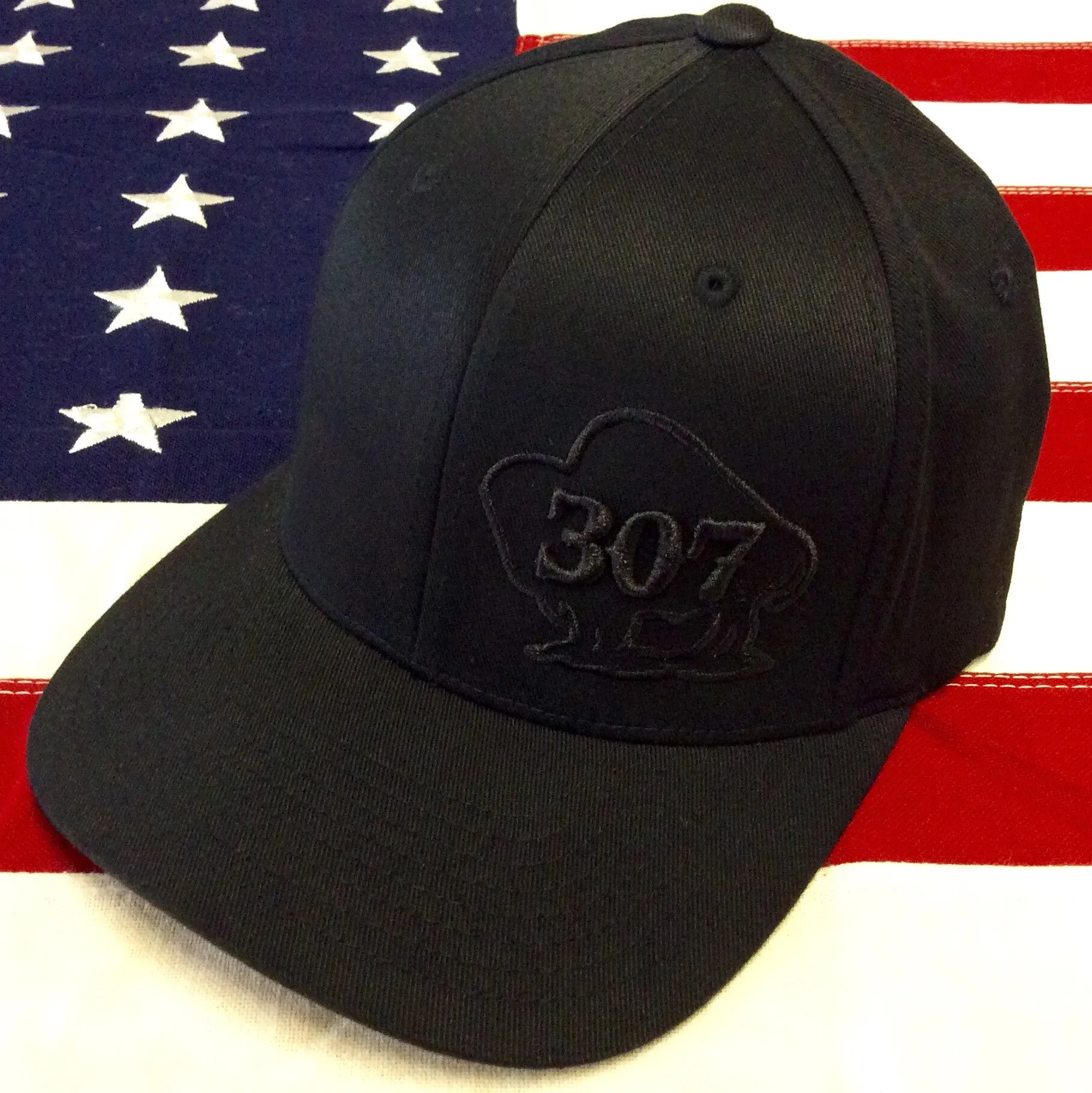 307 Buffalo Logo Flexfit Hats