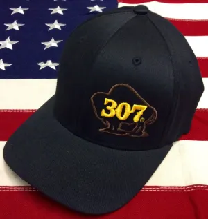 307 Buffalo Logo Flexfit Hats
