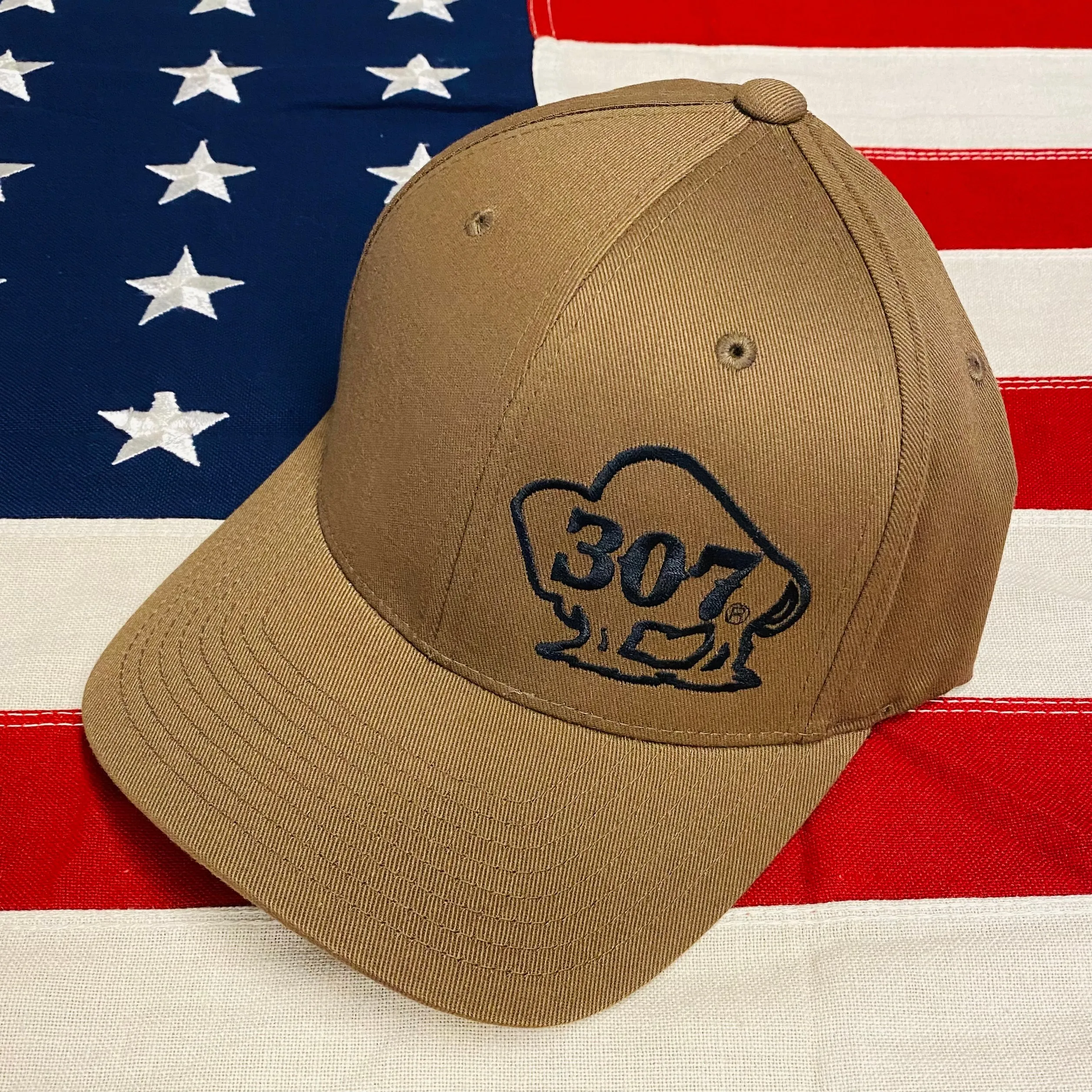 307 Buffalo Logo Flexfit Hats