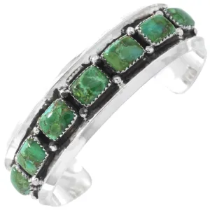 3/4” Green Nevada Turquoise Cuff