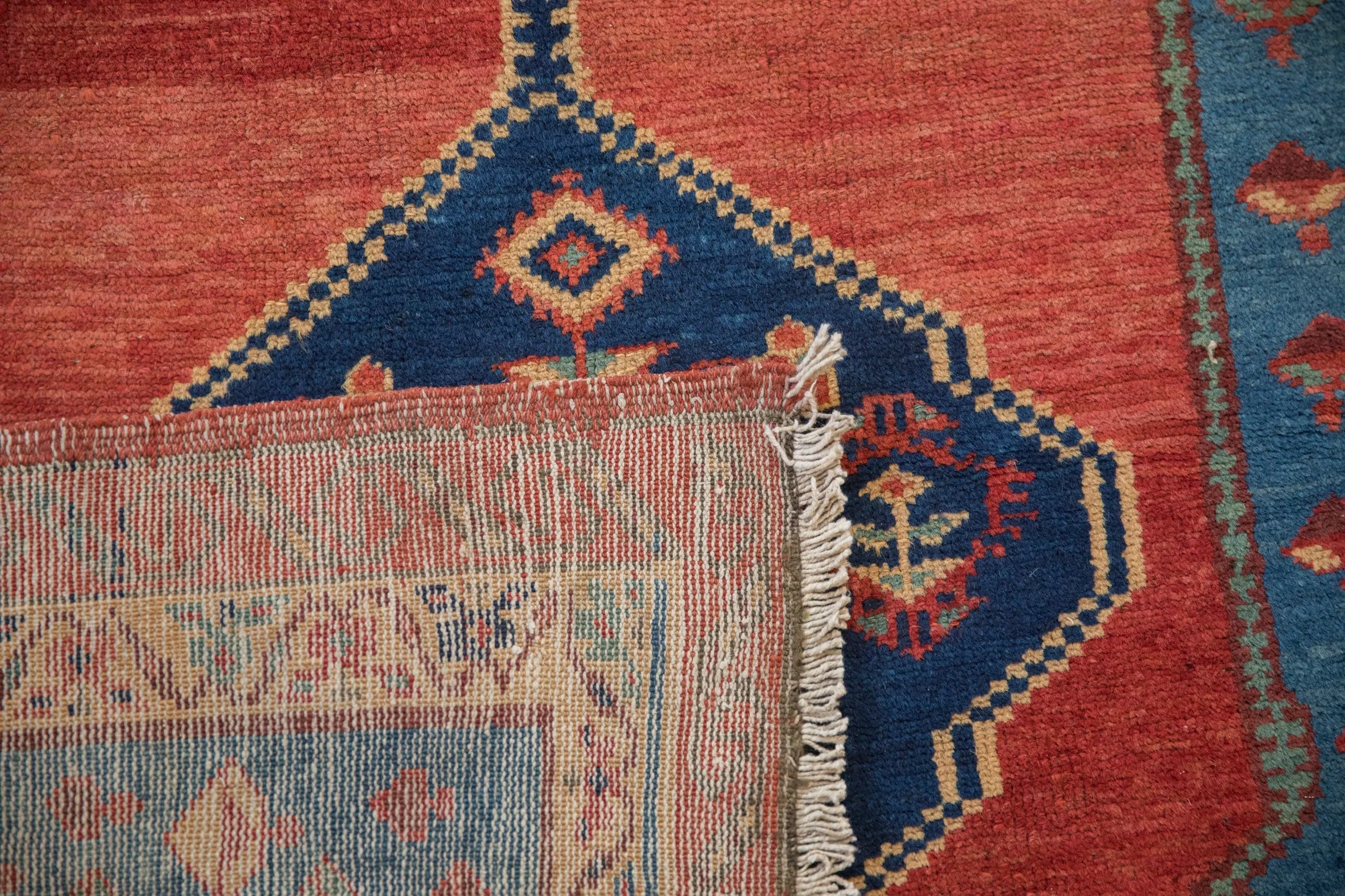 3.5x10 Antique Bakshaish Rug Runner