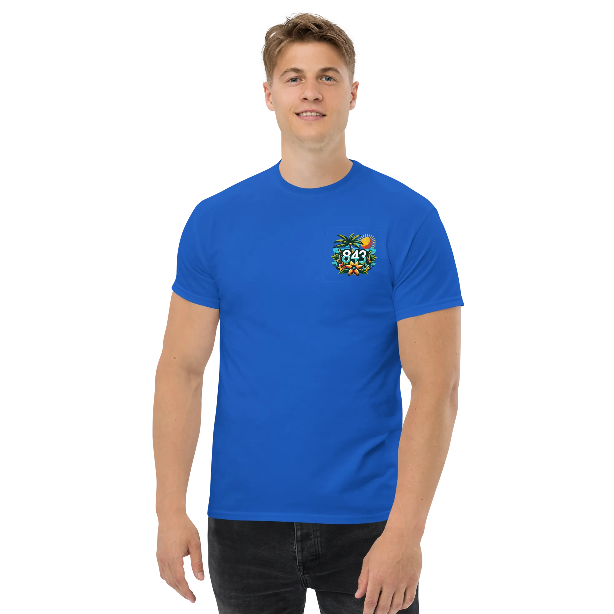 843 Cherry Grove Happy Hour Men's classic tee