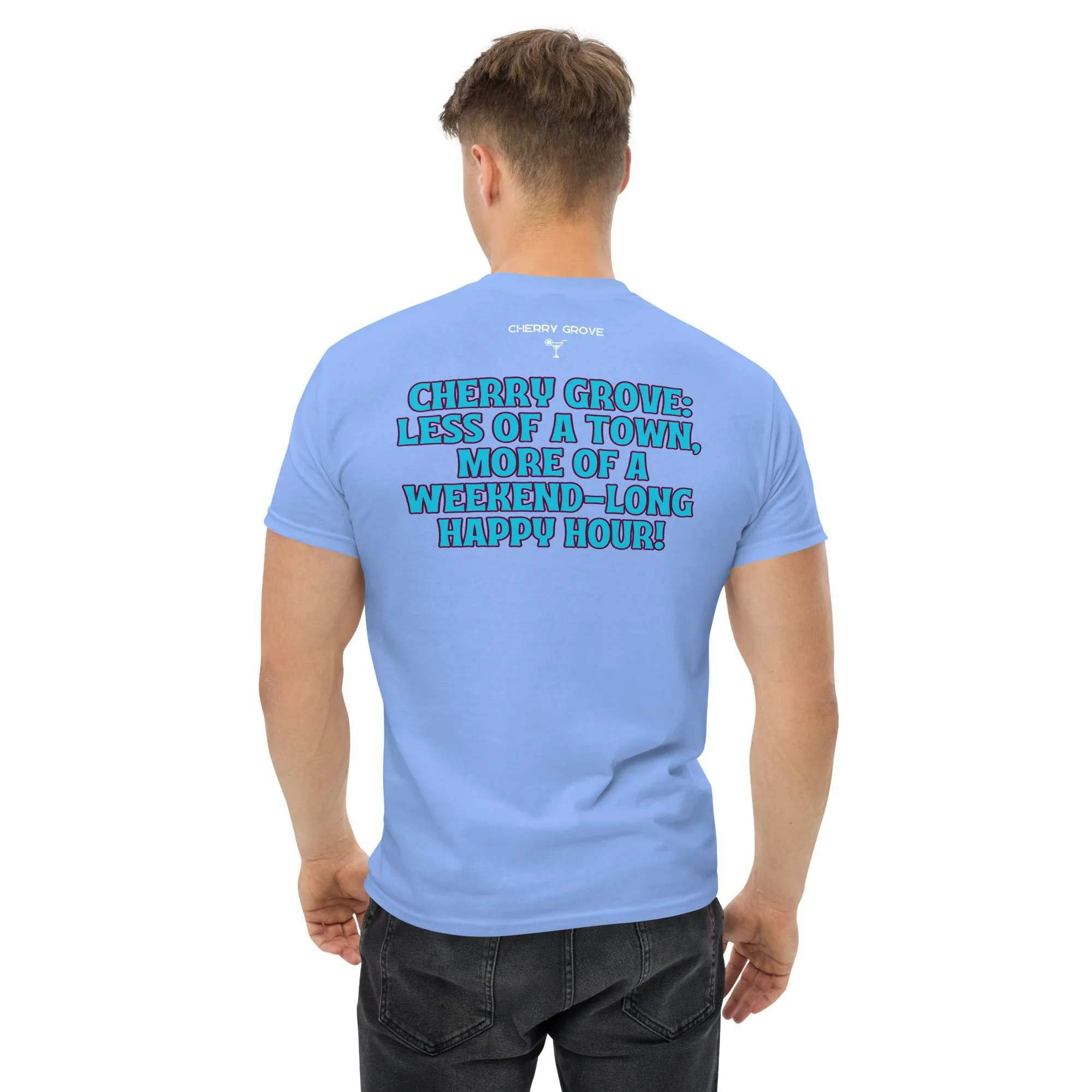 843 Cherry Grove Happy Hour Men's classic tee