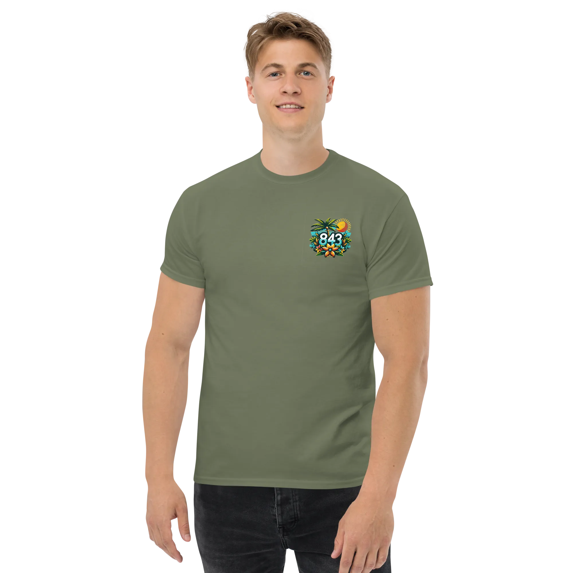 843 Cherry Grove Happy Hour Men's classic tee