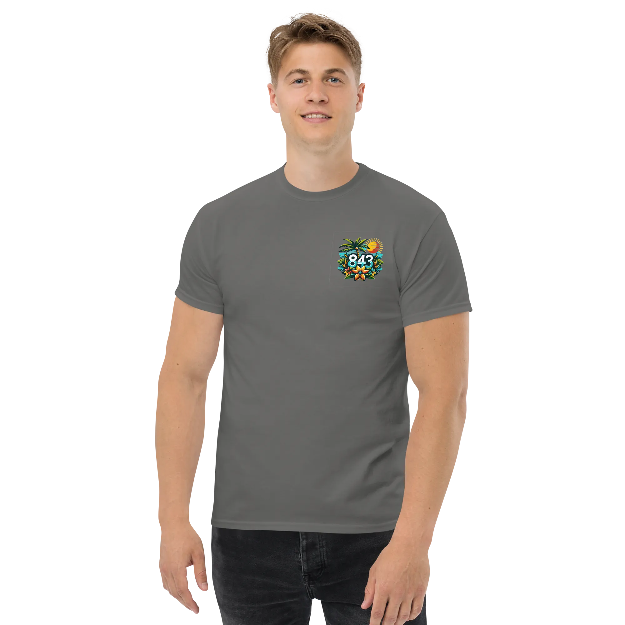 843 Cherry Grove Happy Hour Men's classic tee