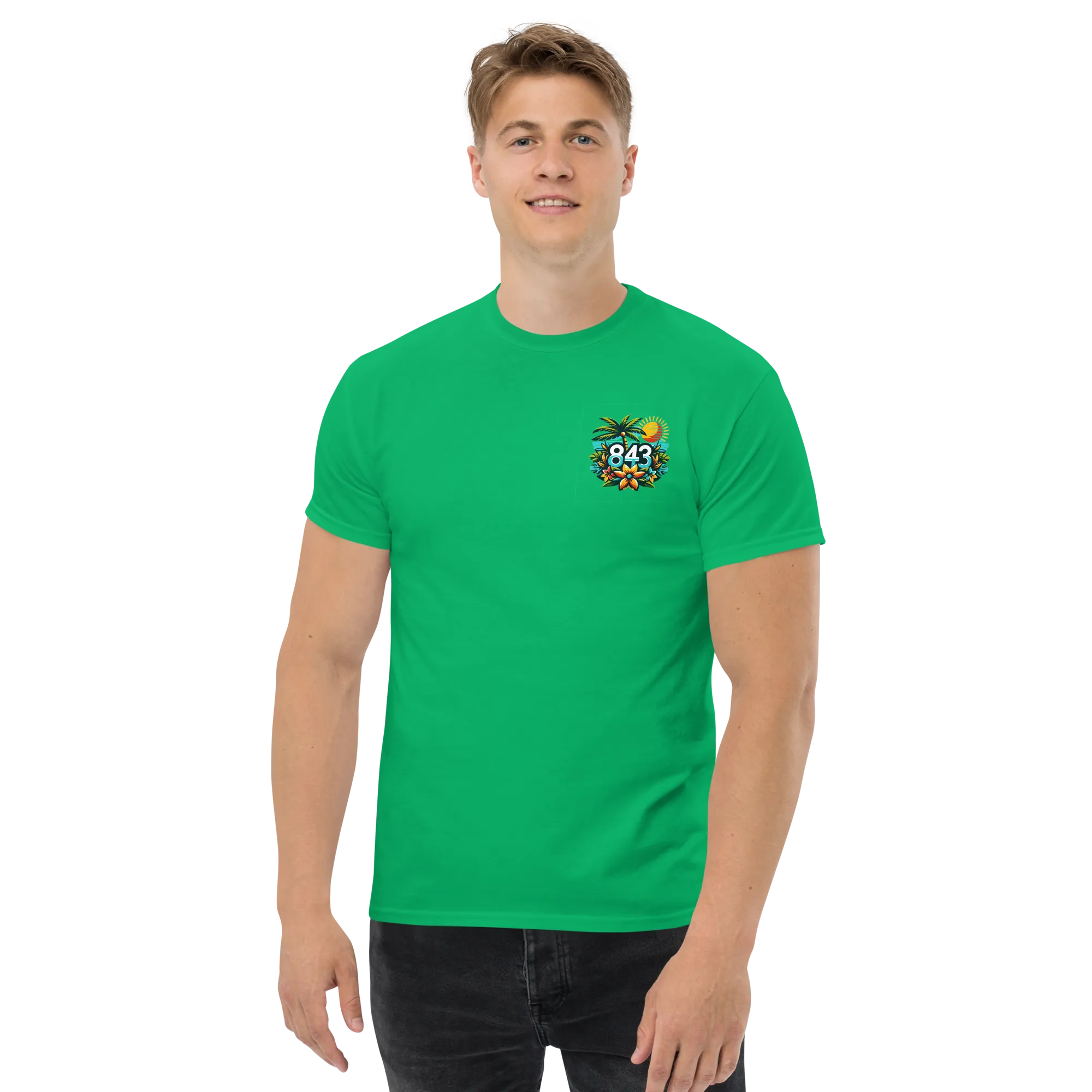 843 Cherry Grove Happy Hour Men's classic tee
