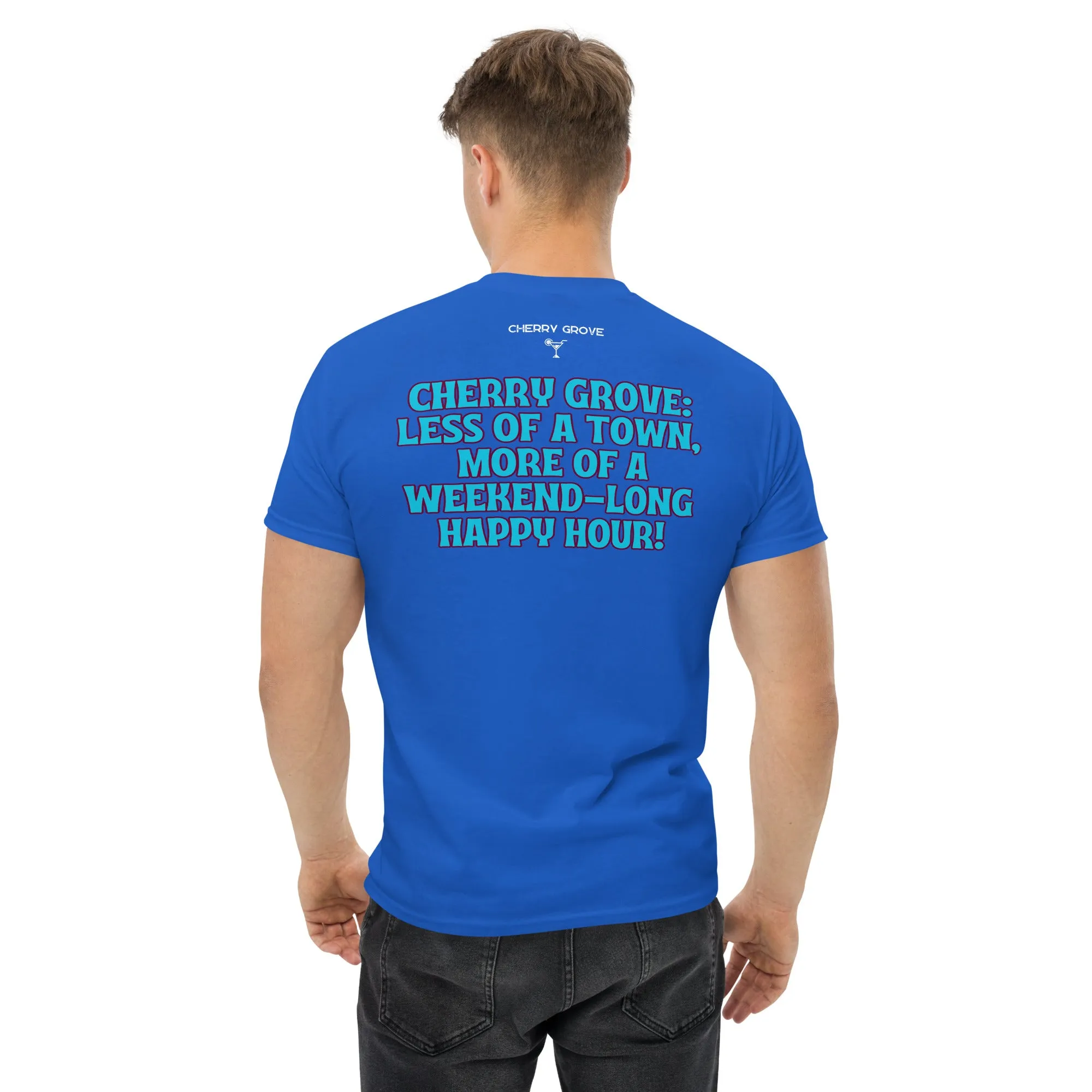 843 Cherry Grove Happy Hour Men's classic tee