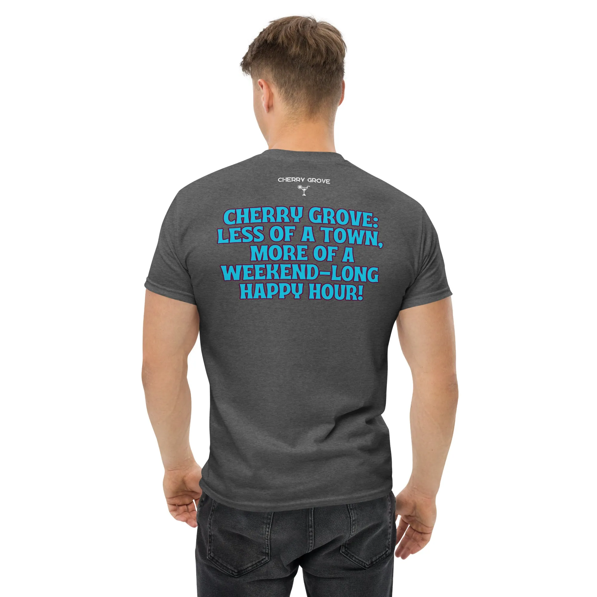 843 Cherry Grove Happy Hour Men's classic tee