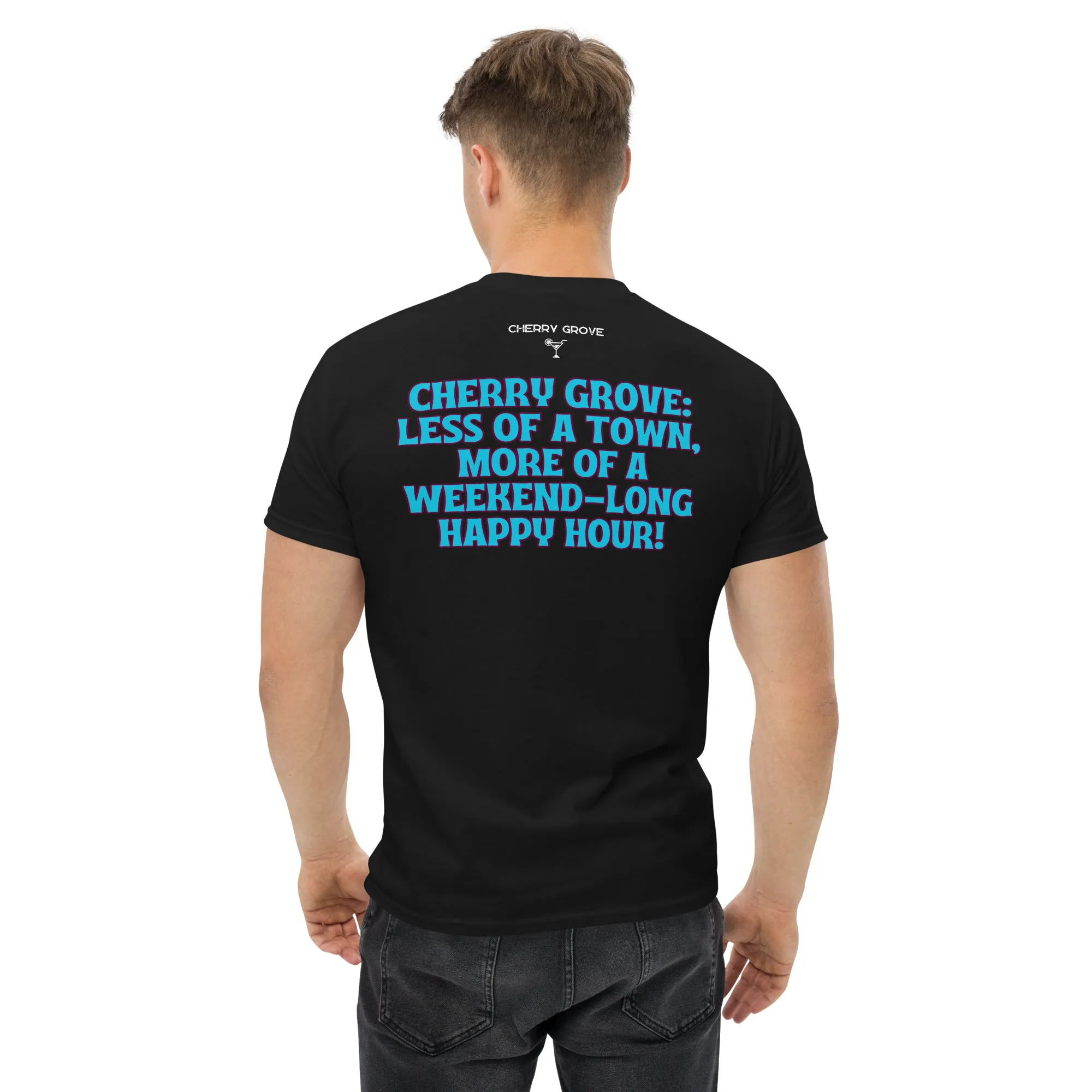 843 Cherry Grove Happy Hour Men's classic tee