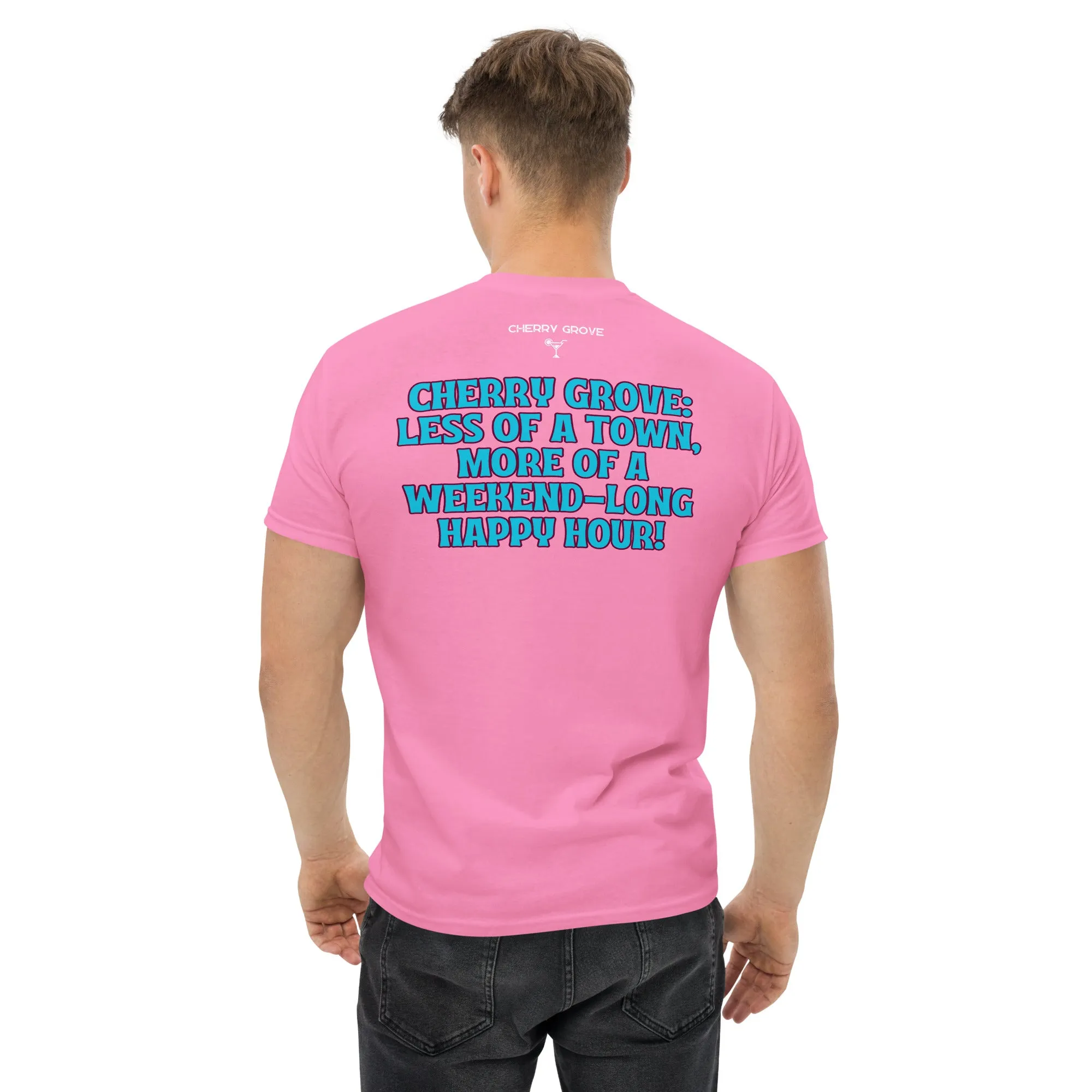 843 Cherry Grove Happy Hour Men's classic tee