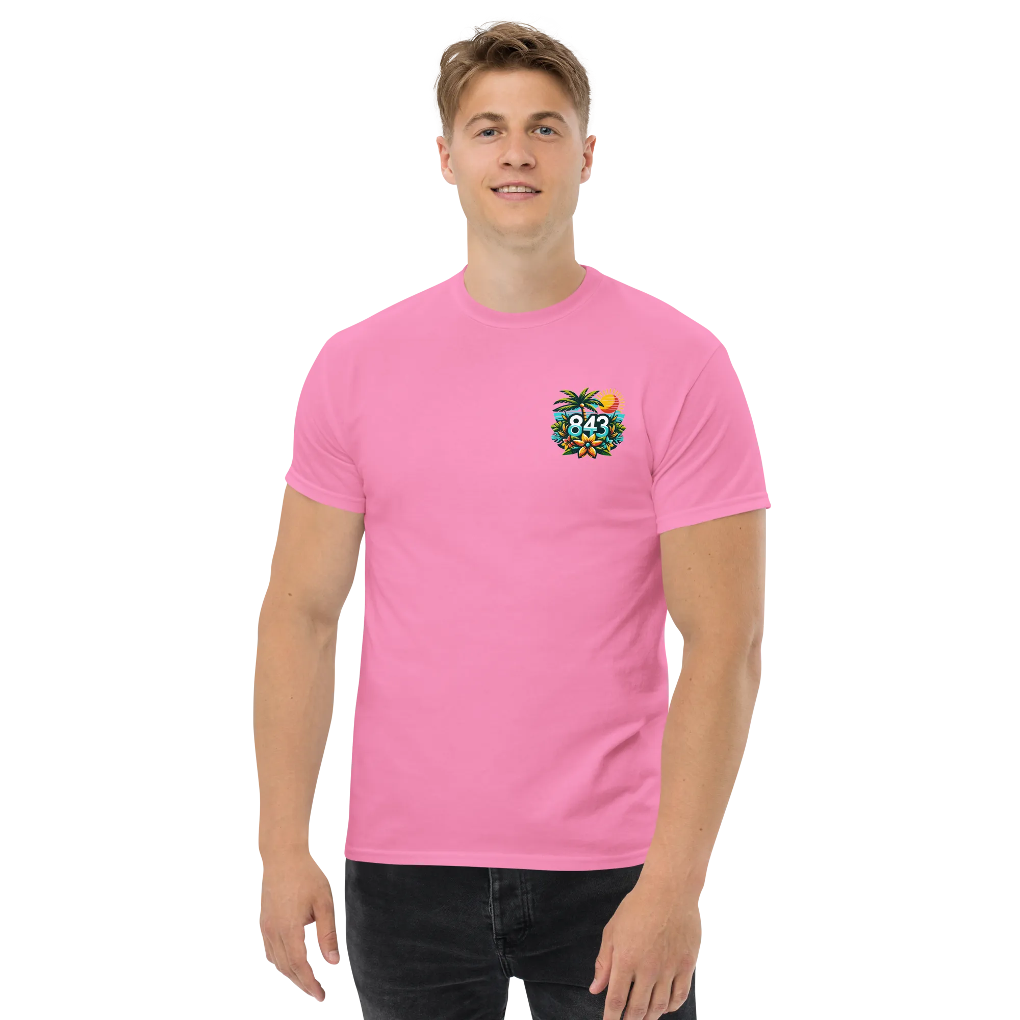 843 Cherry Grove Happy Hour Men's classic tee