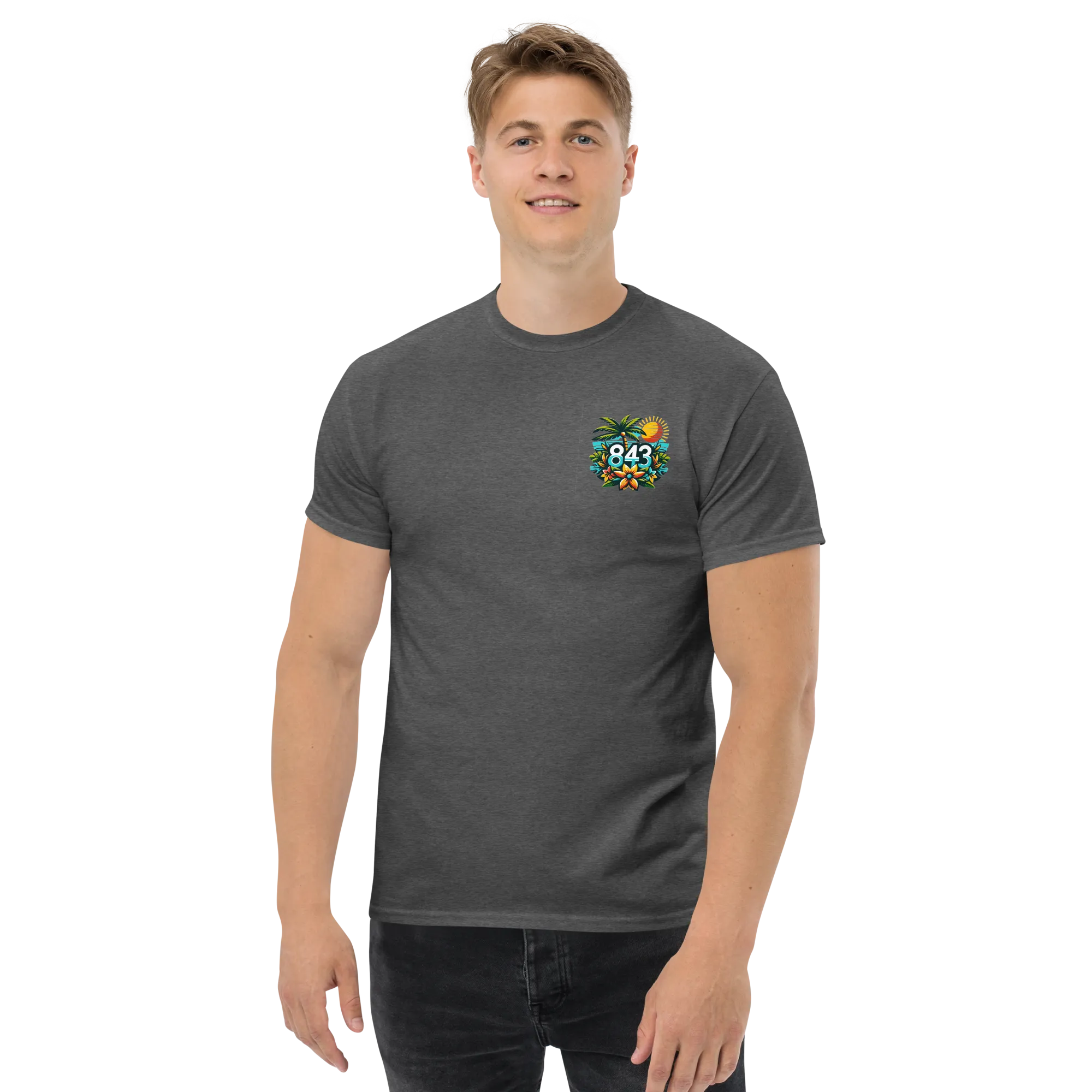 843 Cherry Grove Happy Hour Men's classic tee