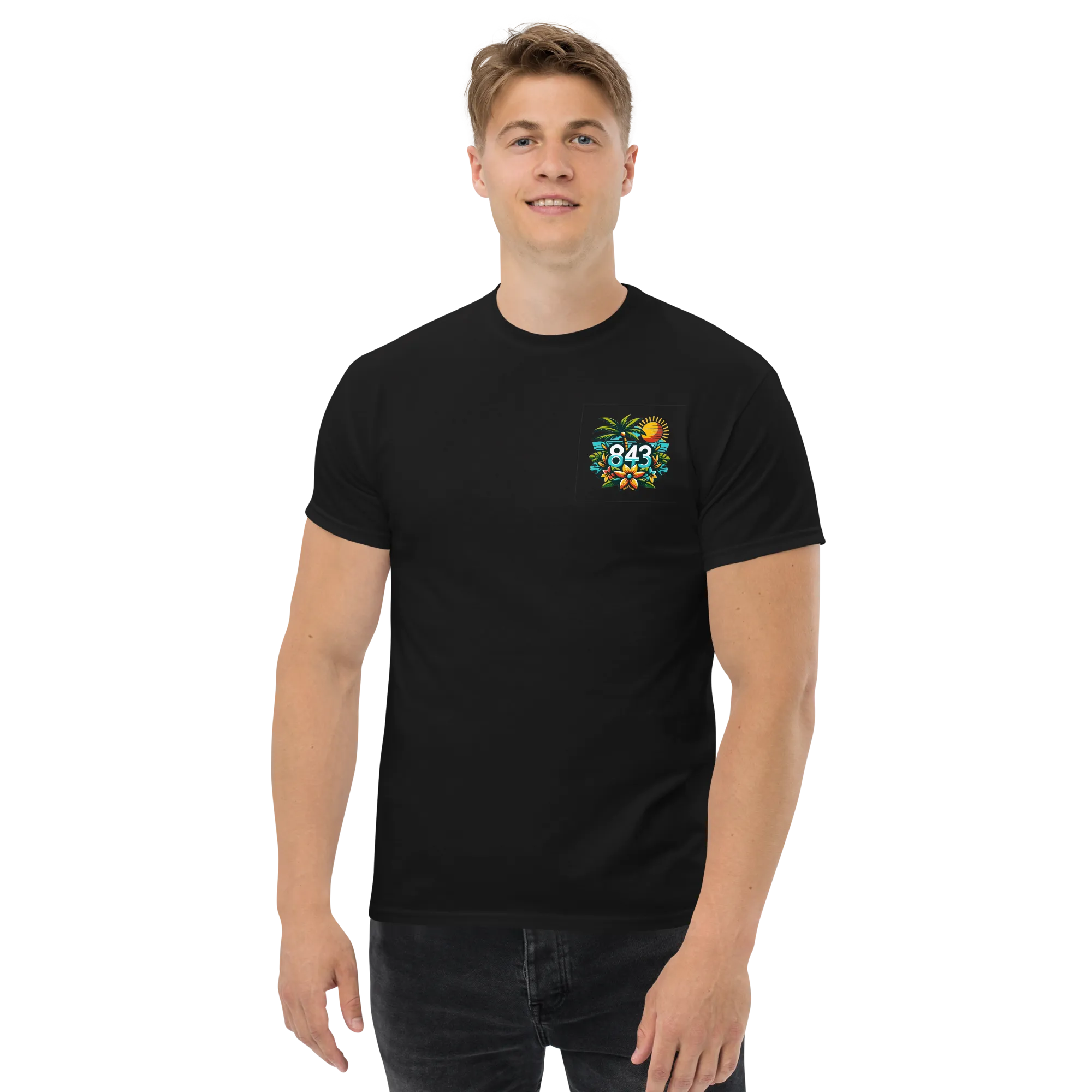 843 Cherry Grove Happy Hour Men's classic tee