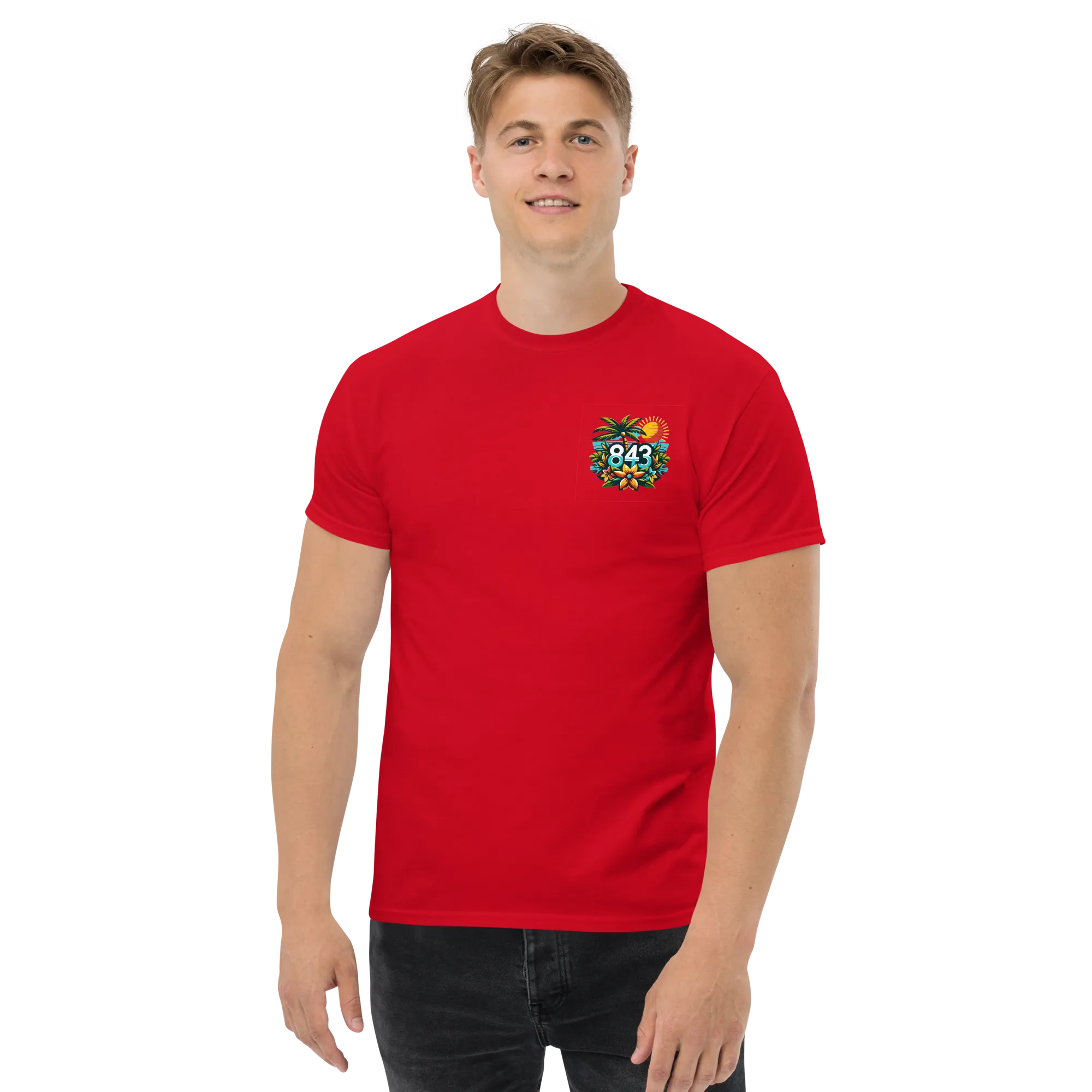 843 Cherry Grove Happy Hour Men's classic tee