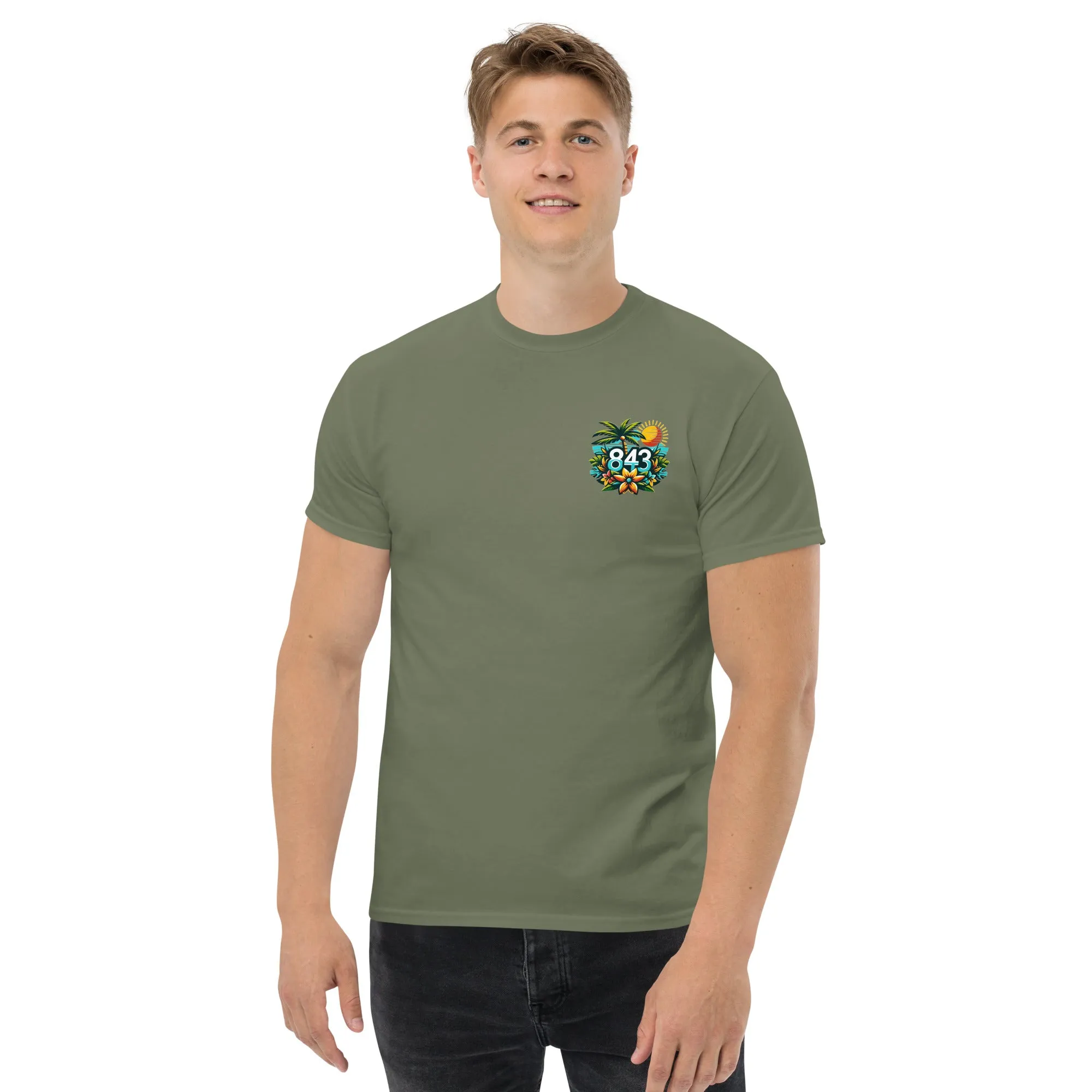 843 Cherry Grove Happy Hour Men's classic tee