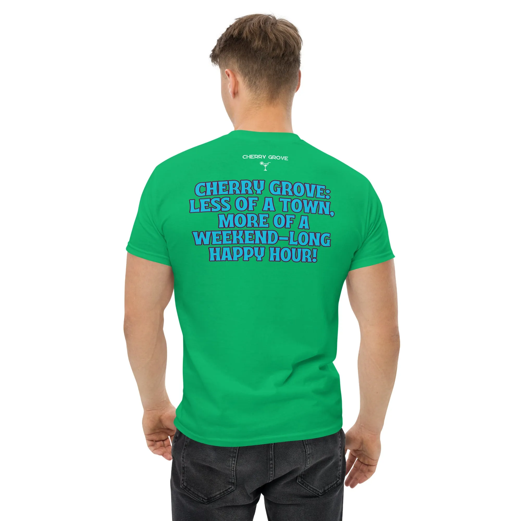 843 Cherry Grove Happy Hour Men's classic tee