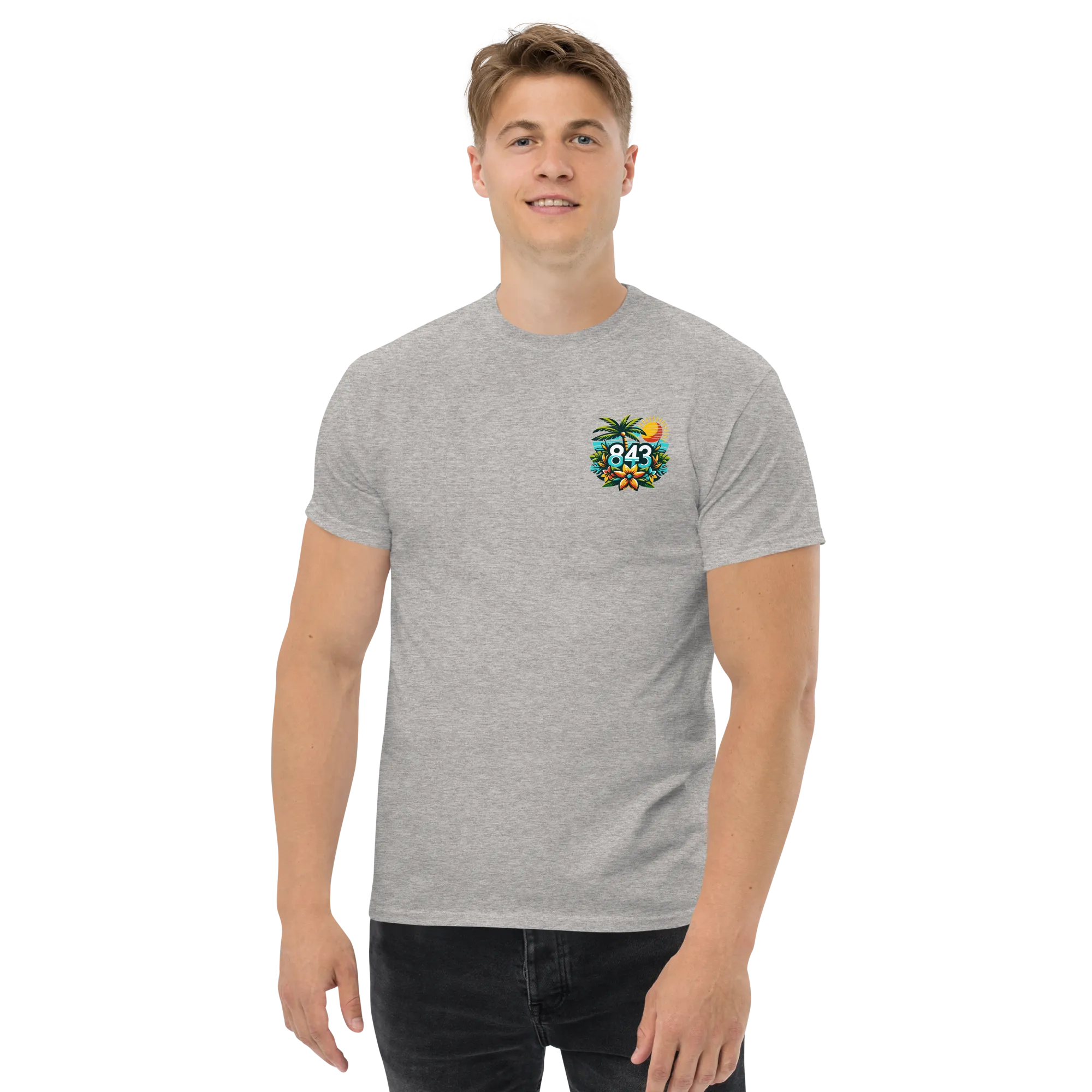 843 Cherry Grove Happy Hour Men's classic tee