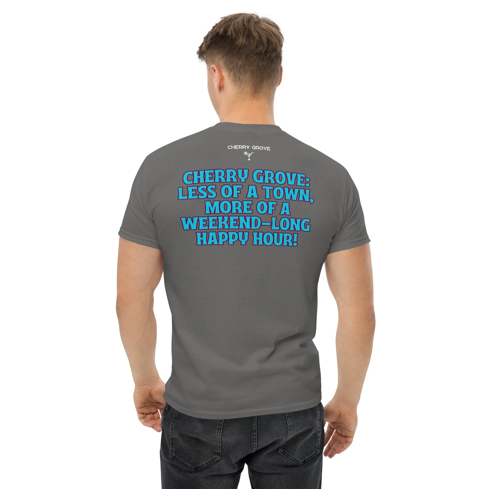 843 Cherry Grove Happy Hour Men's classic tee