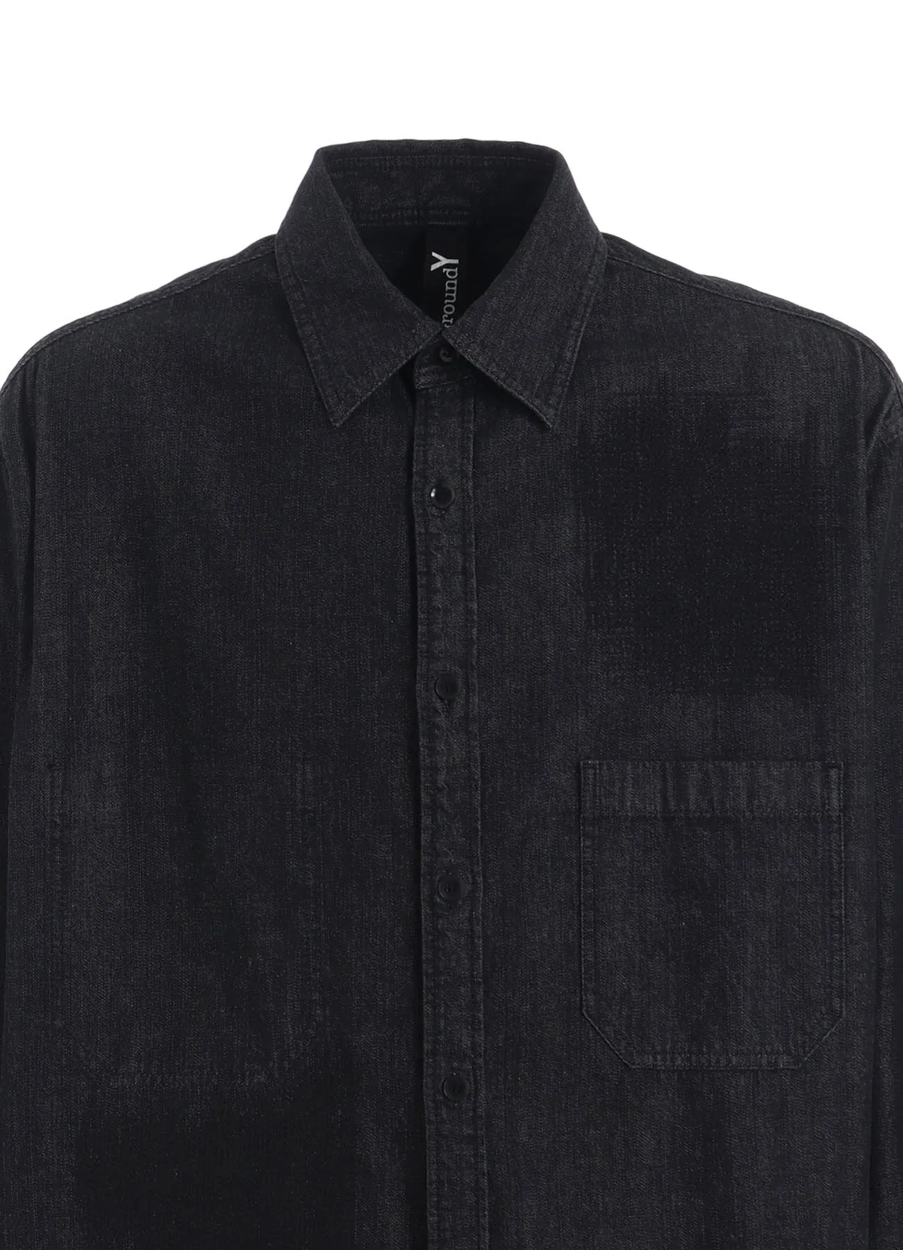 8OZ DENIM   DUNGAREE LONG SHIRT