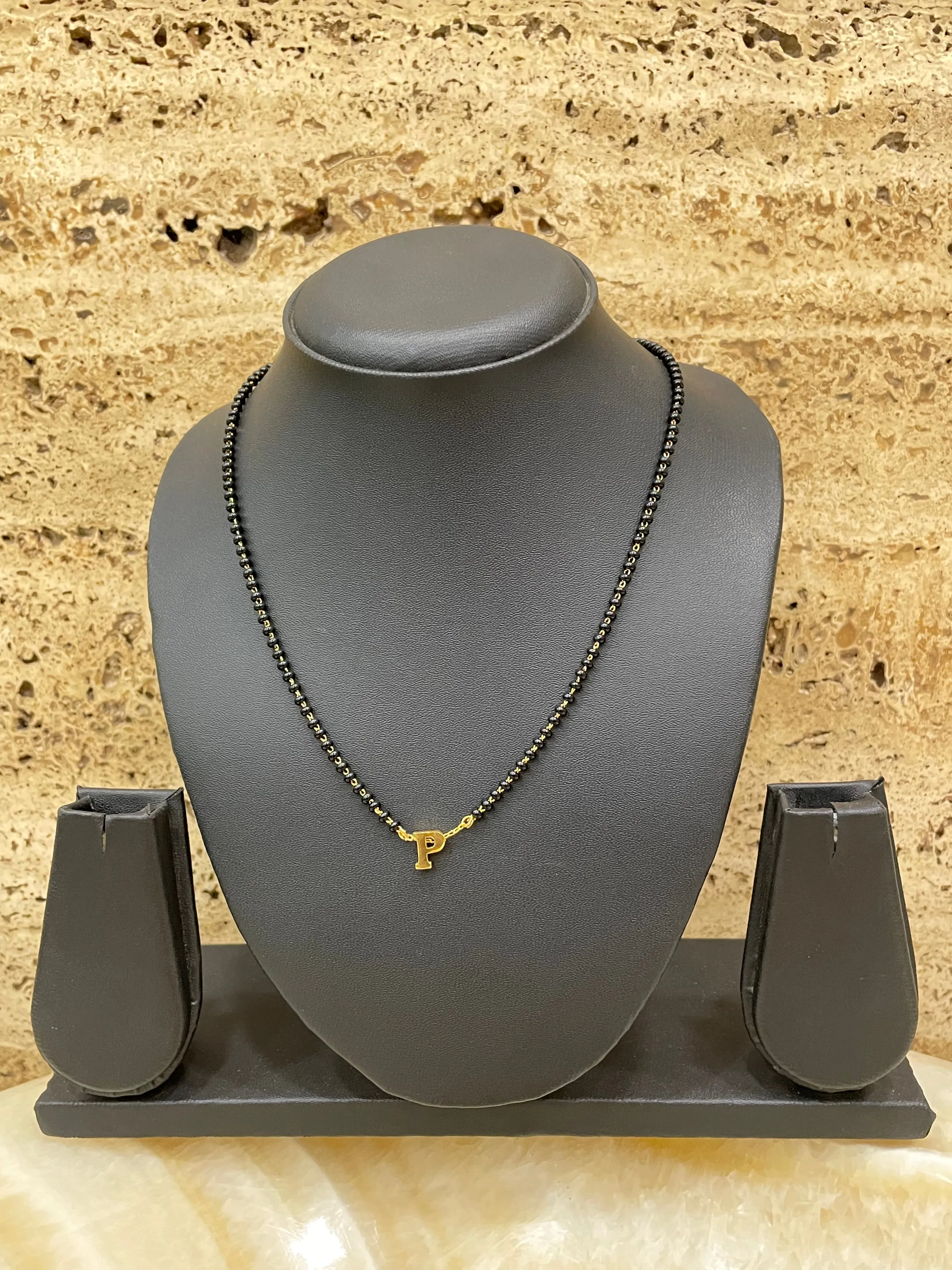 A-Z Letter Short Mangalsutra Designs (18 Inches)