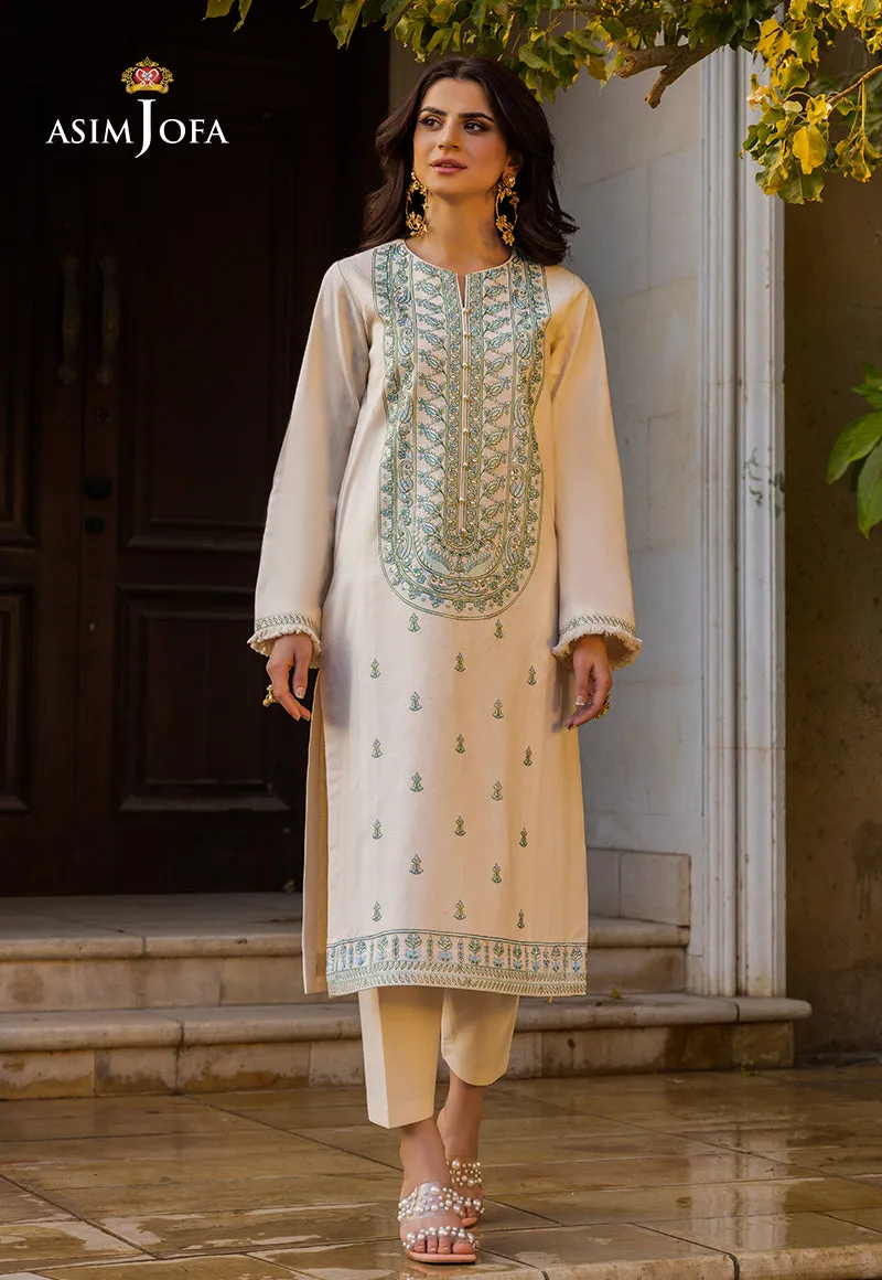 AJPE-42 |  Asim Jofa Pret Essentials Eid Edit II Collection | Embroidered Stitched RTW Suits