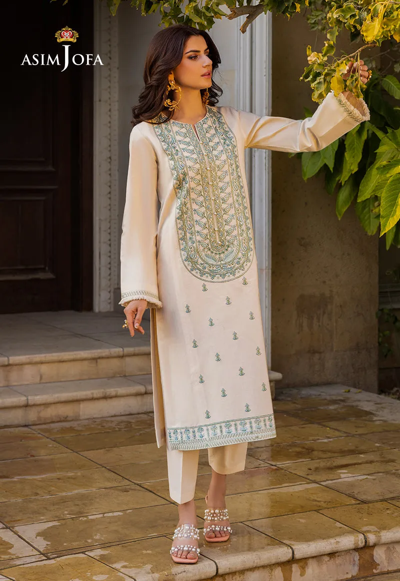 AJPE-42 |  Asim Jofa Pret Essentials Eid Edit II Collection | Embroidered Stitched RTW Suits