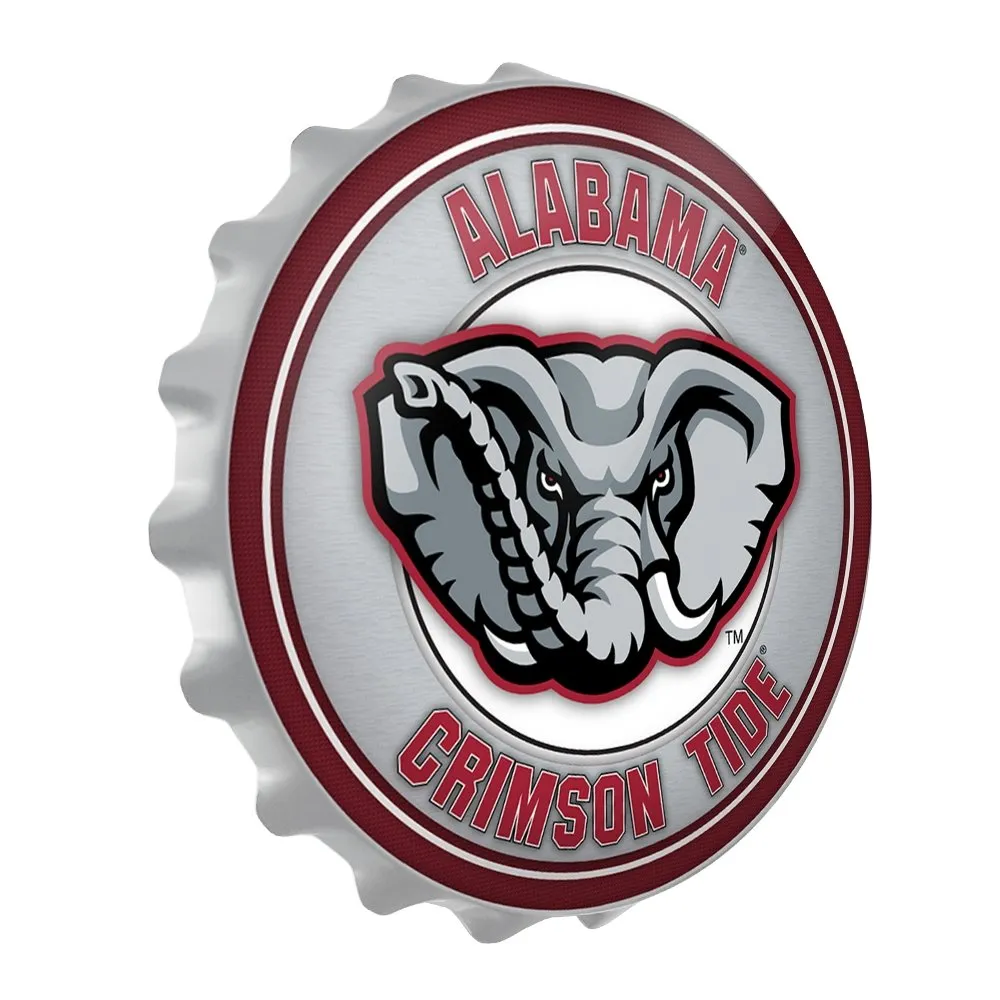 Alabama Crimson Tide: Al Logo - Bottle Cap Wall Sign