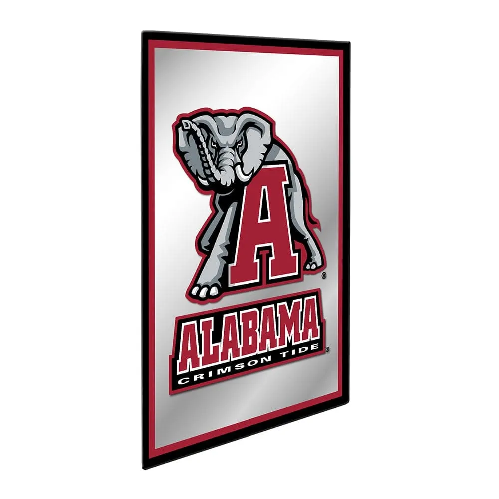 Alabama Crimson Tide: Tide - Framed Mirrored Wall Sign