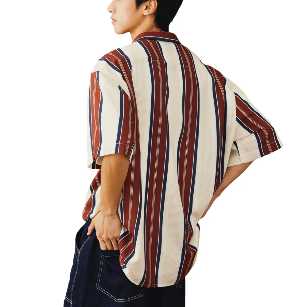 American Vintage Stripe Short Sleeve Shirt