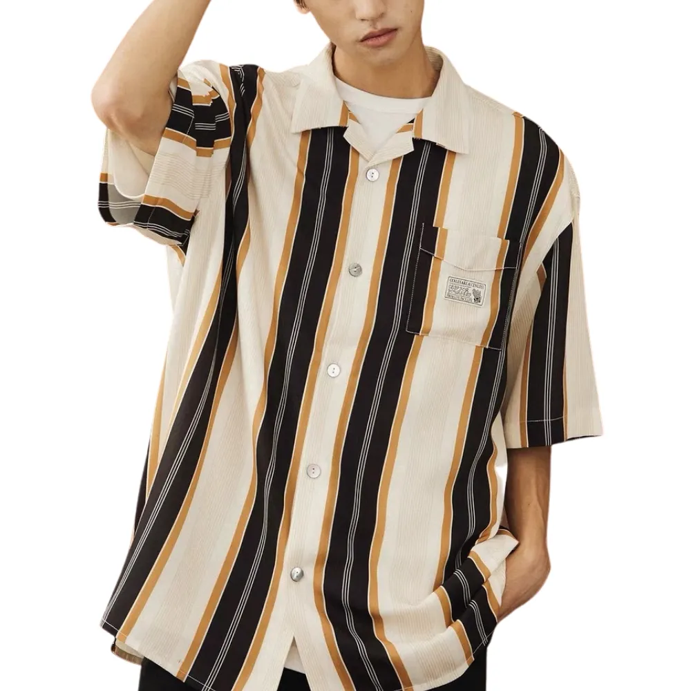 American Vintage Stripe Short Sleeve Shirt
